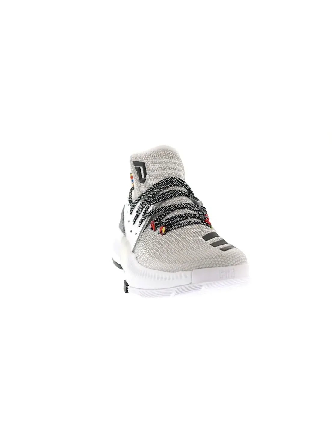 Мужские кроссовки для баскетбола Adidas D Lillard 3 — изображение 2 из 4, белый/черный/белый