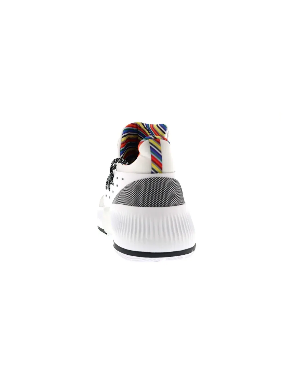 Мужские кроссовки для баскетбола Adidas D Lillard 3 — изображение 4 из 4, белый/черный/белый