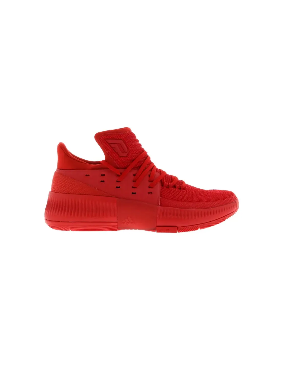 Мужские кроссовки для баскетбола Adidas D Lillard 3, Scarlet/Scarlet/Scarlet — изображение 1 из 4