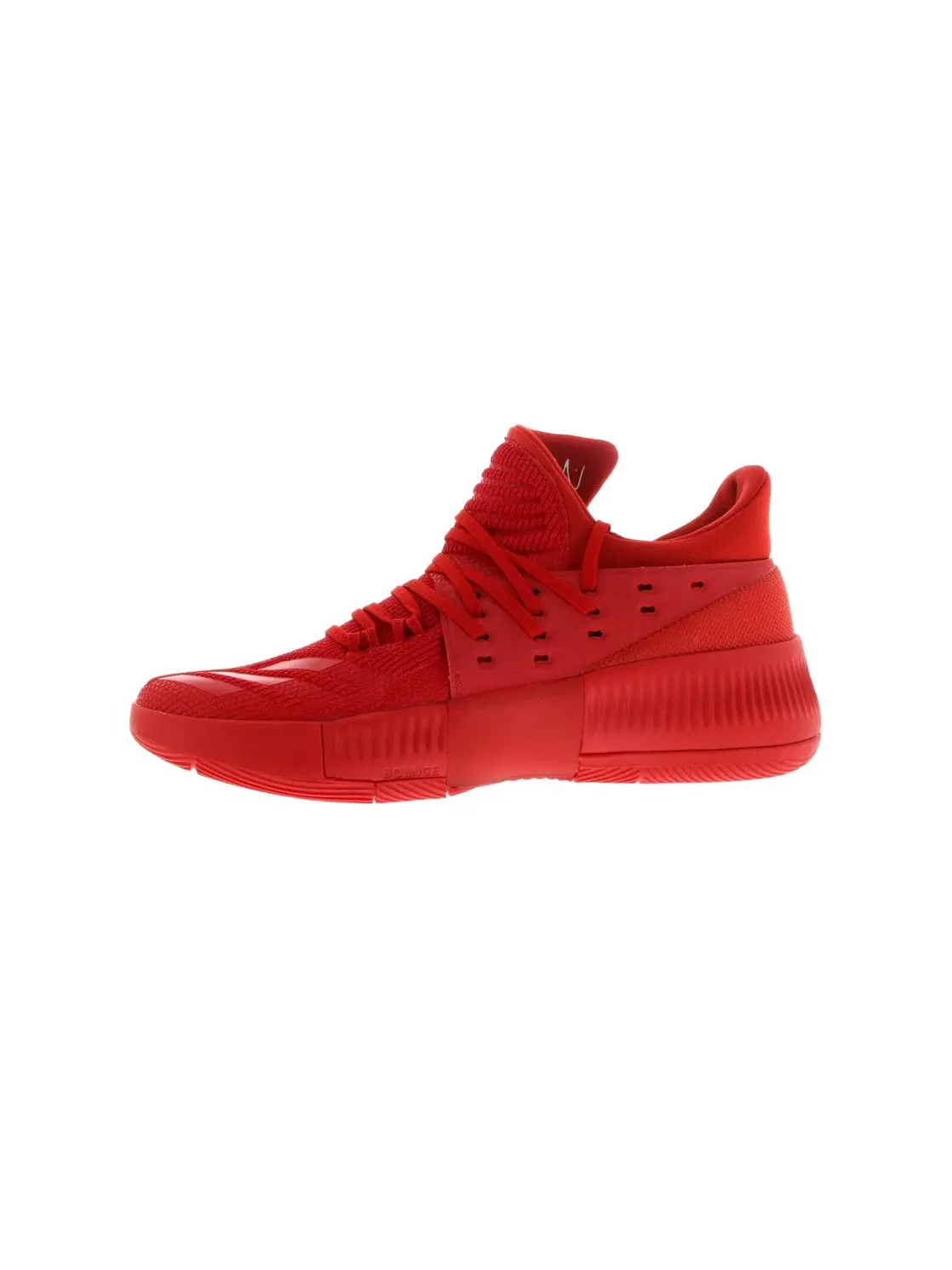 Мужские кроссовки для баскетбола Adidas D Lillard 3, Scarlet/Scarlet/Scarlet — изображение 3 из 4