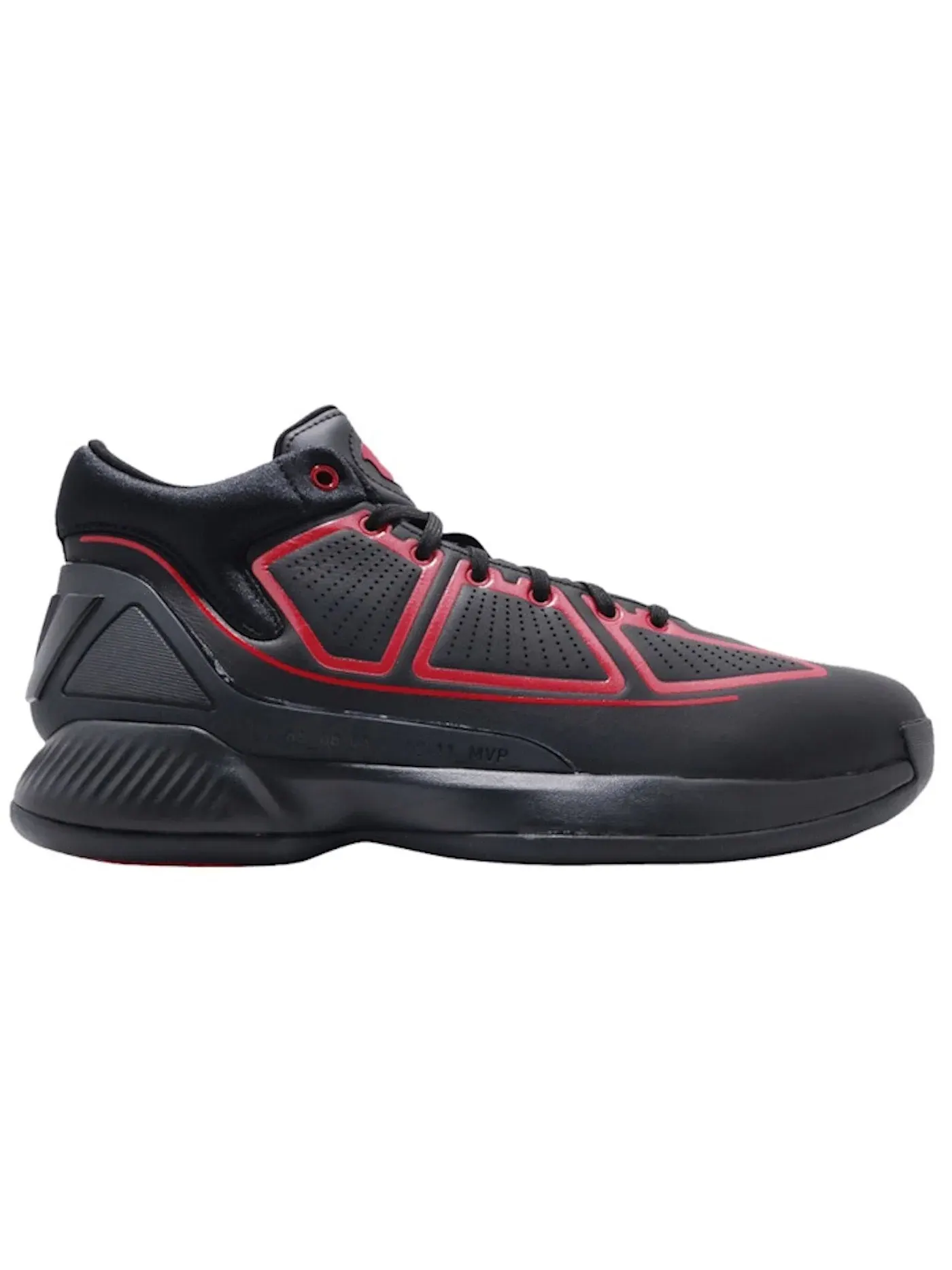 Мужские кроссовки для баскетбола Adidas D Rose 10 — изображение 1 из 1, черный//зеленый