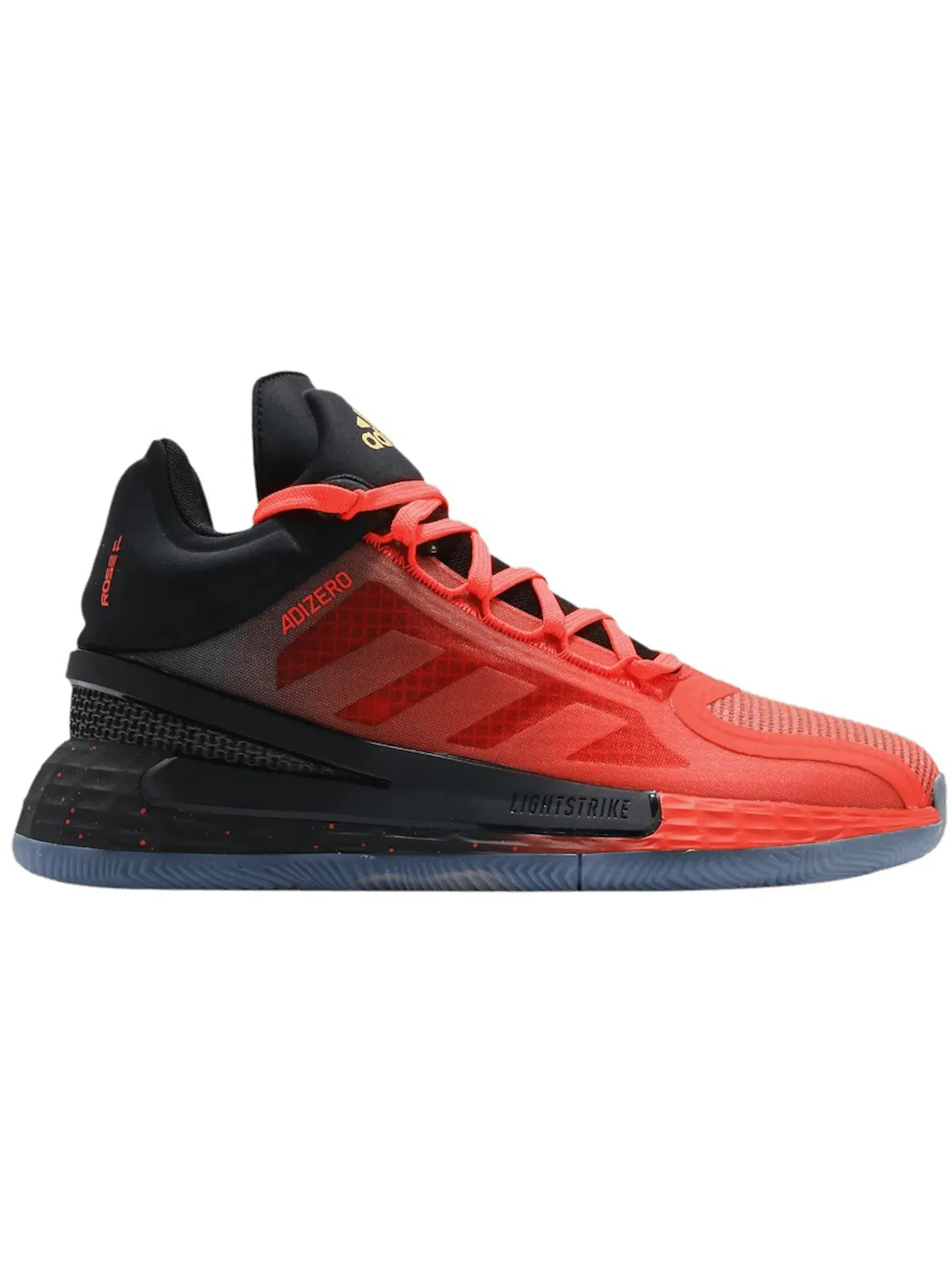 Мужские кроссовки для баскетбола Adidas D Rose 11 Phoenix Reborn — изображение 1 из 1, черный красный желтый