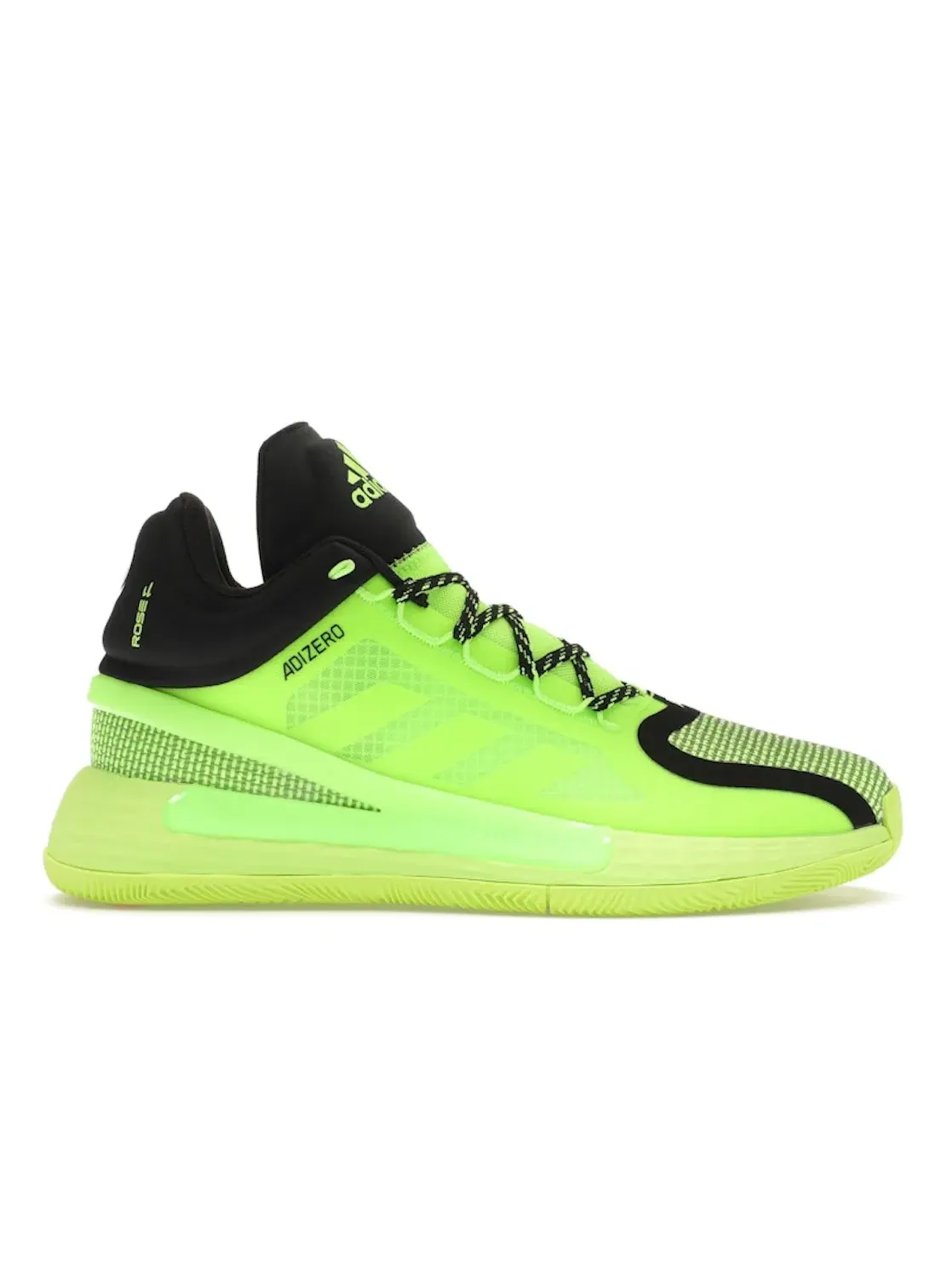 Мужские кроссовки для баскетбола Adidas D Rose 11 — изображение 1 из 4, зеленый/черный/зеленый