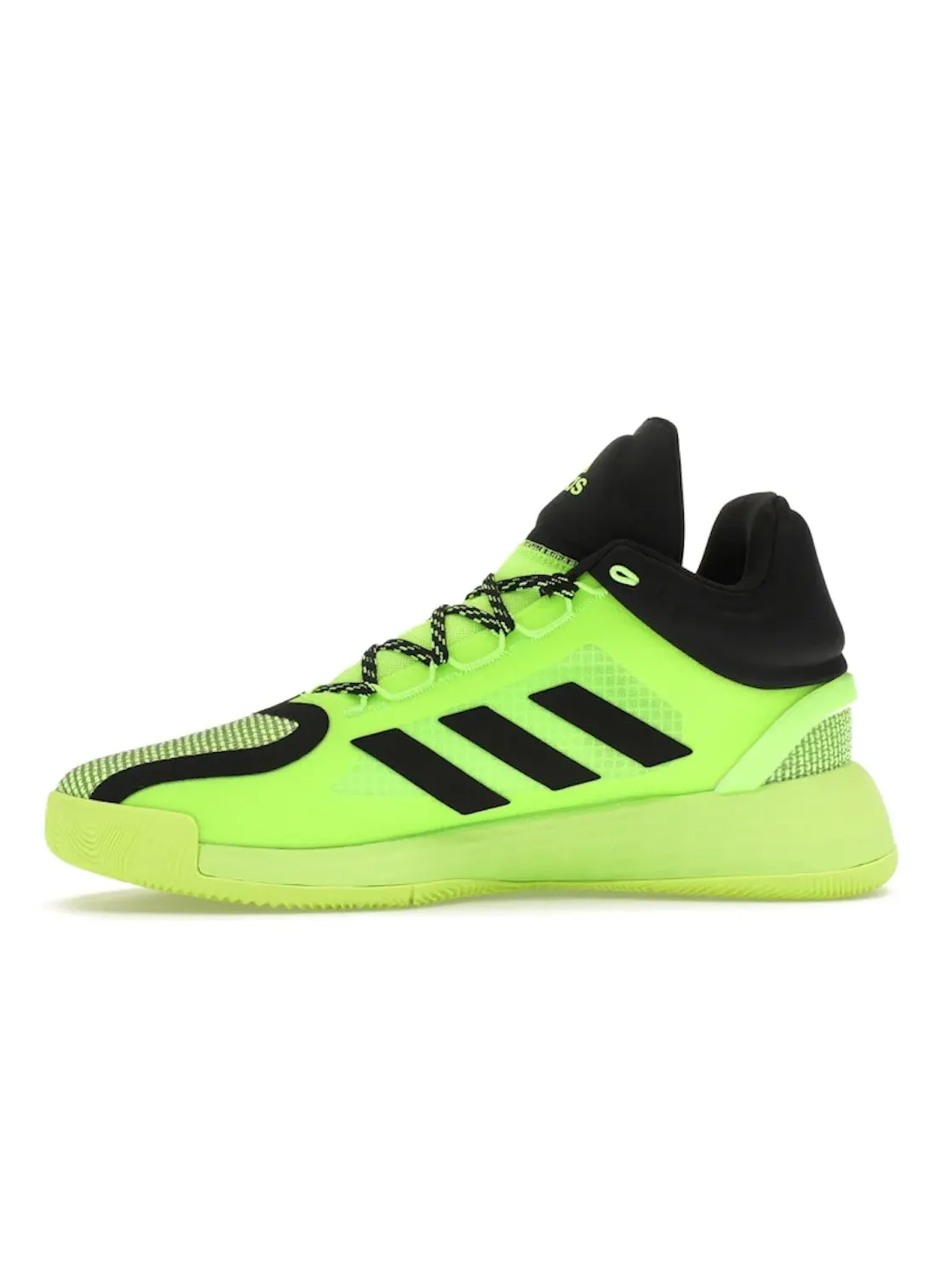 Мужские кроссовки для баскетбола Adidas D Rose 11 — изображение 3 из 4, зеленый/черный/зеленый