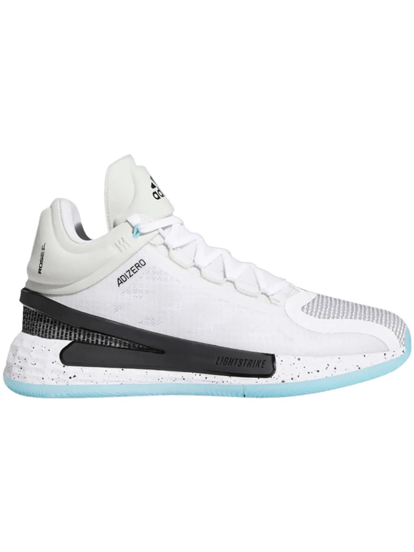 Мужские кроссовки для баскетбола Adidas D Rose 11 — изображение 1 из 1, белый черный серый