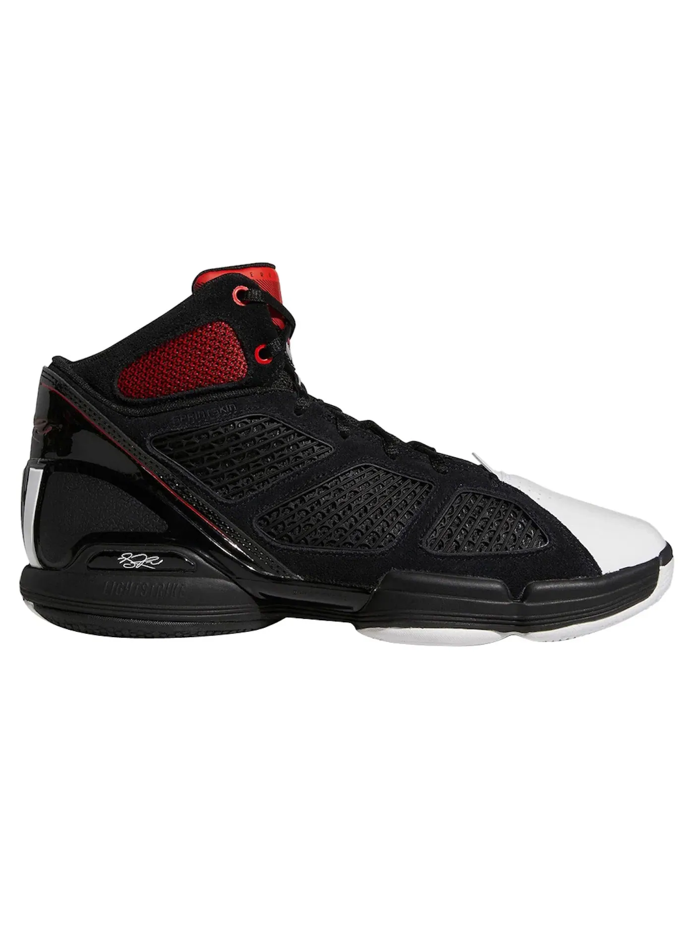 Мужские баскетбольные кроссовки с поддержкой Adidas D Rose 1.5 — изображение 1 из 1, черный/белый/красный