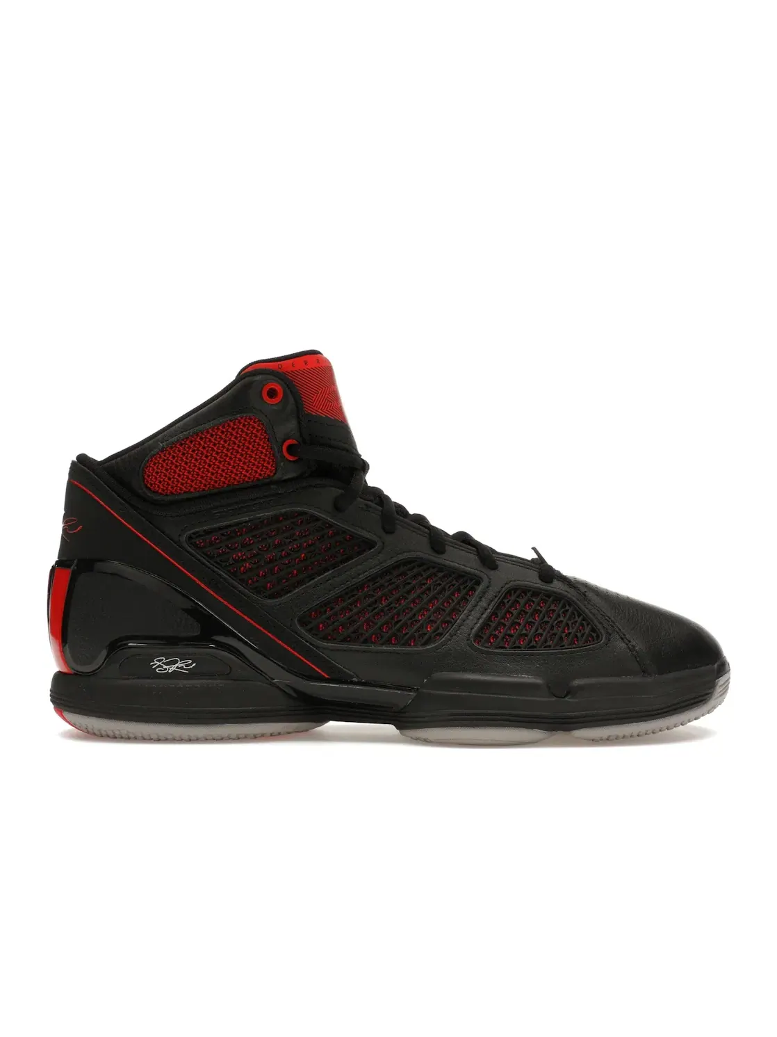 Мужские кроссовки с ретро-дизайном Adidas D Rose 1.5 Restomod — изображение 1 из 4, черный/красный/светлый