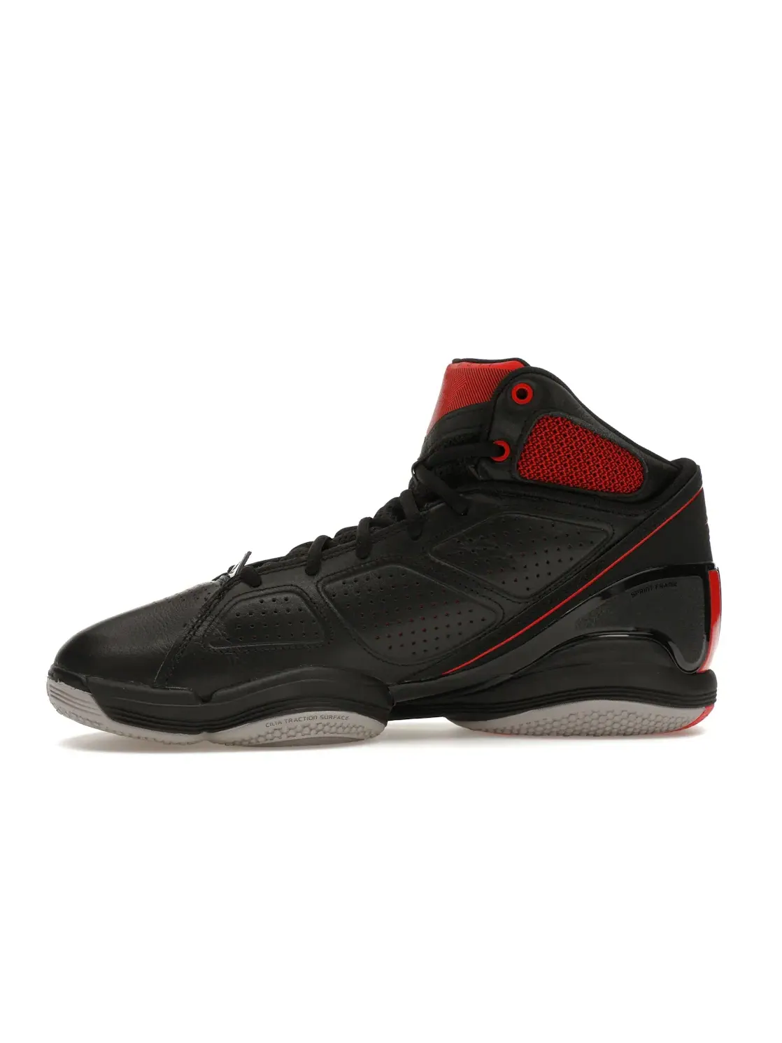 Мужские кроссовки с ретро-дизайном Adidas D Rose 1.5 Restomod — изображение 3 из 4, черный/красный/светлый