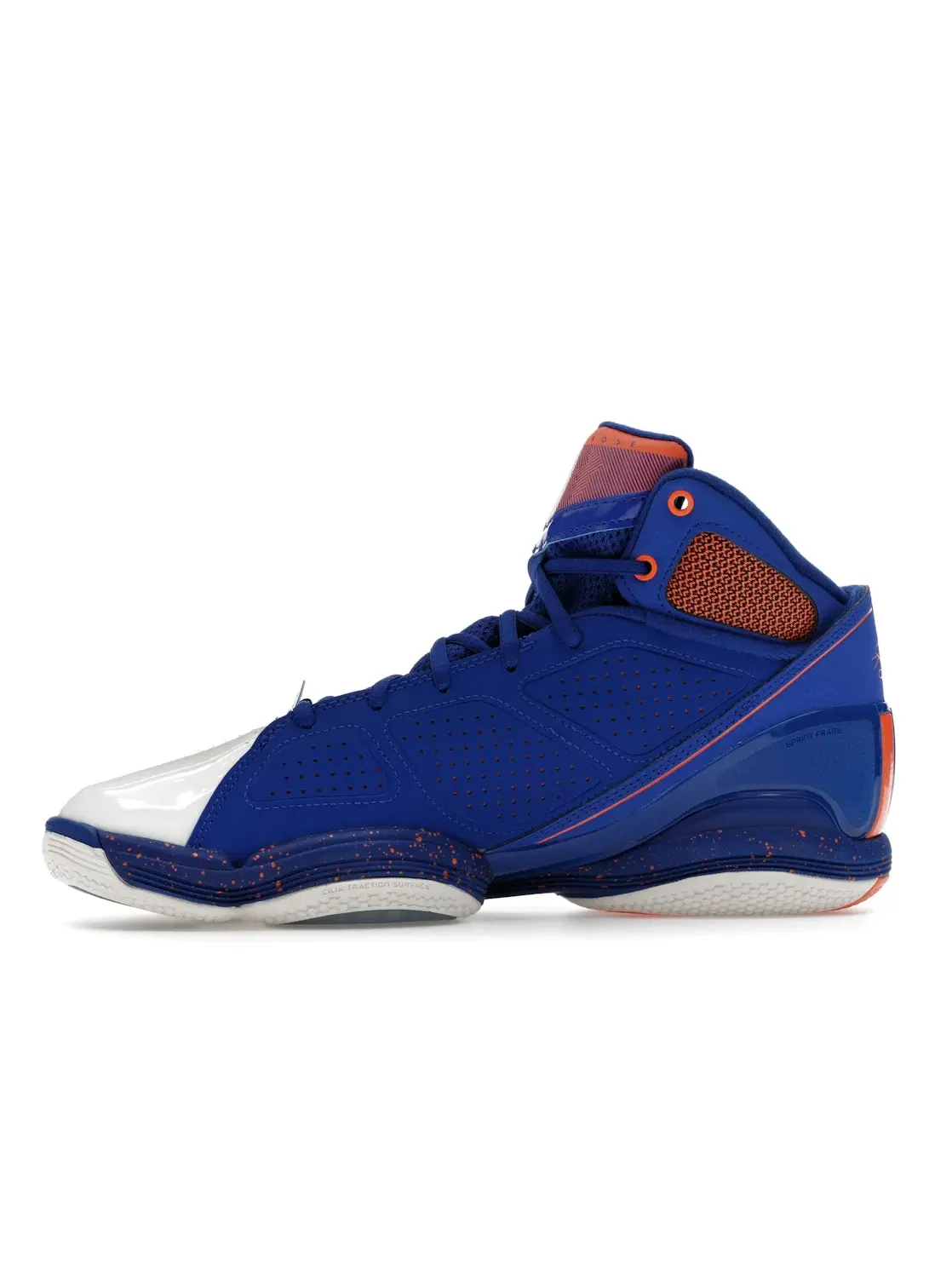 Мужские кроссовки для баскетбола Adidas D Rose 1.5 Restomod — изображение 3 из 4, синий/белый/оранжевый