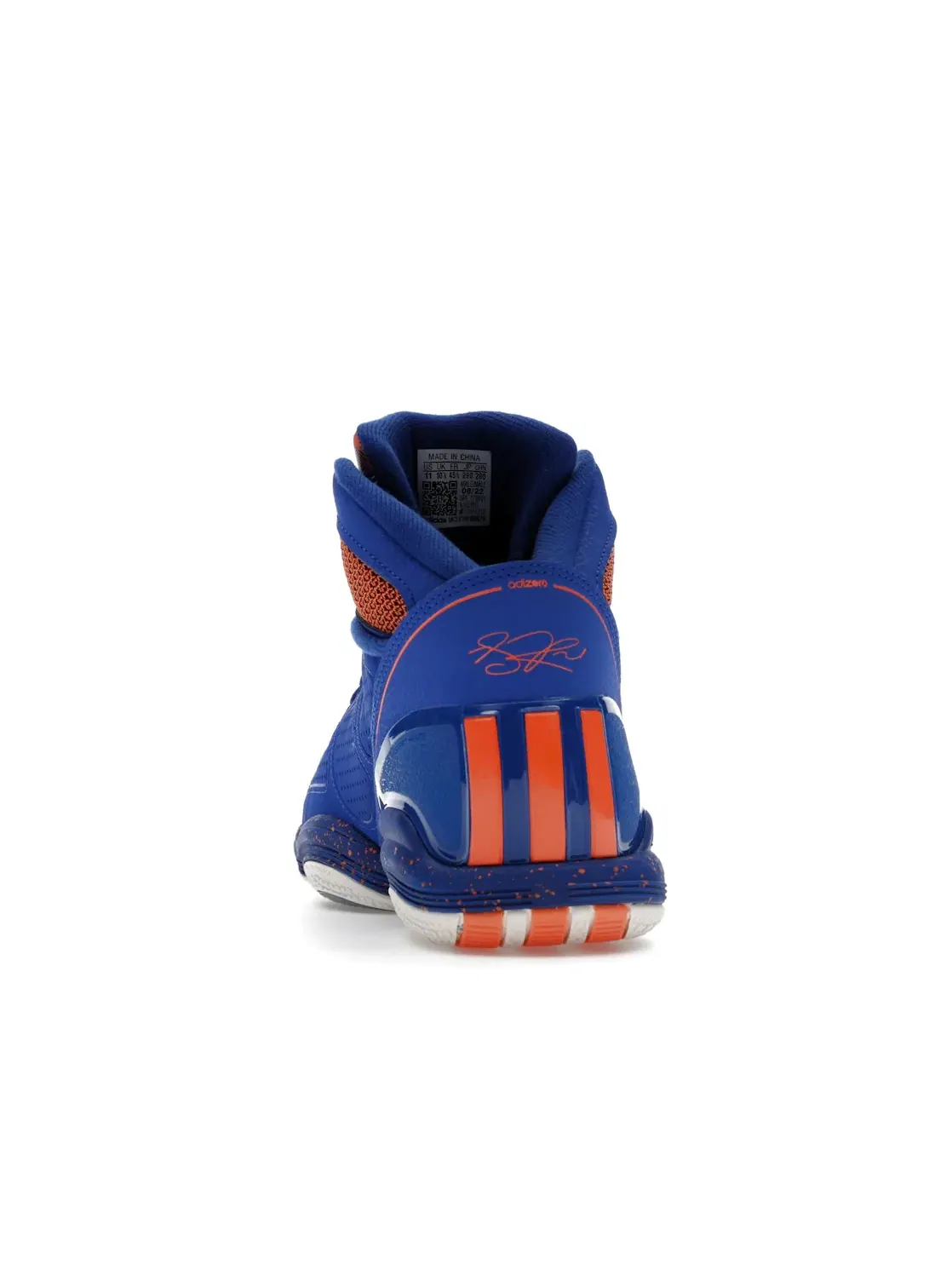 Мужские кроссовки для баскетбола Adidas D Rose 1.5 Restomod — изображение 4 из 4, синий/белый/оранжевый
