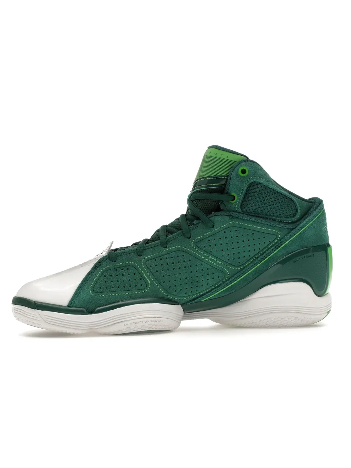 Мужские кроссовки для баскетбола Adidas D Rose 1.5 — изображение 3 из 4, зеленый/белый