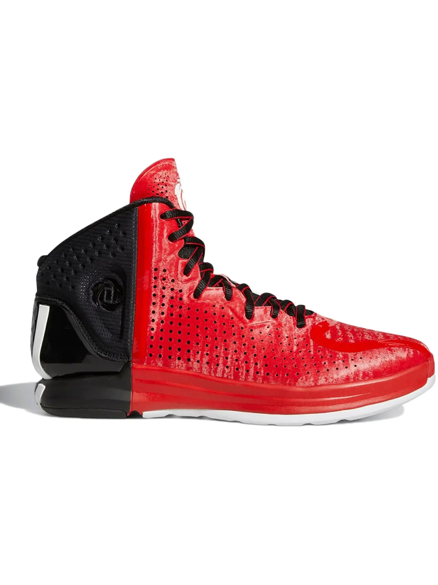 Мужские кроссовки для баскетбола D Rose 4 Restomod Adidas — изображение 1 из 1, красный черный