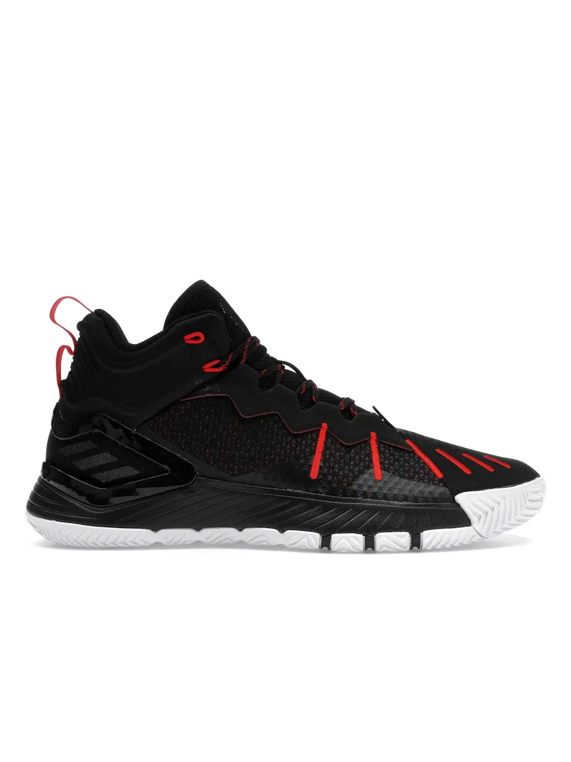 Мужские кроссовки для баскетбола Adidas D Rose Son of Chi — изображение 1 из 4, черный/красный/белый