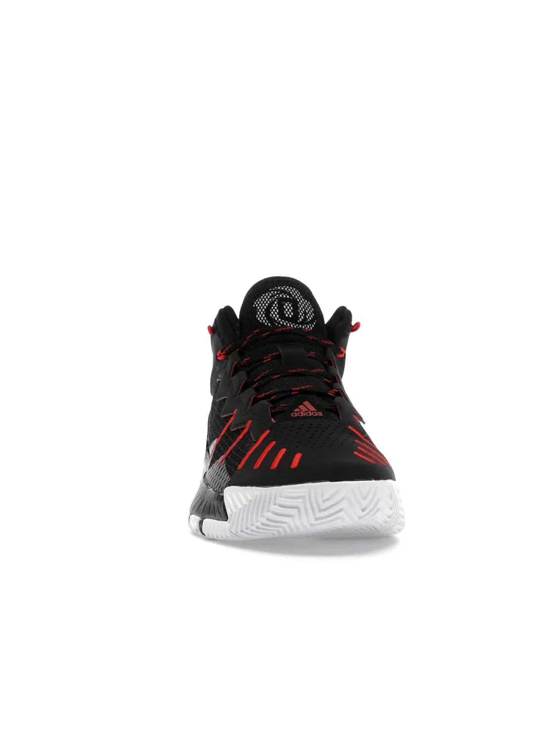 Мужские кроссовки для баскетбола Adidas D Rose Son of Chi — изображение 2 из 4, черный/красный/белый