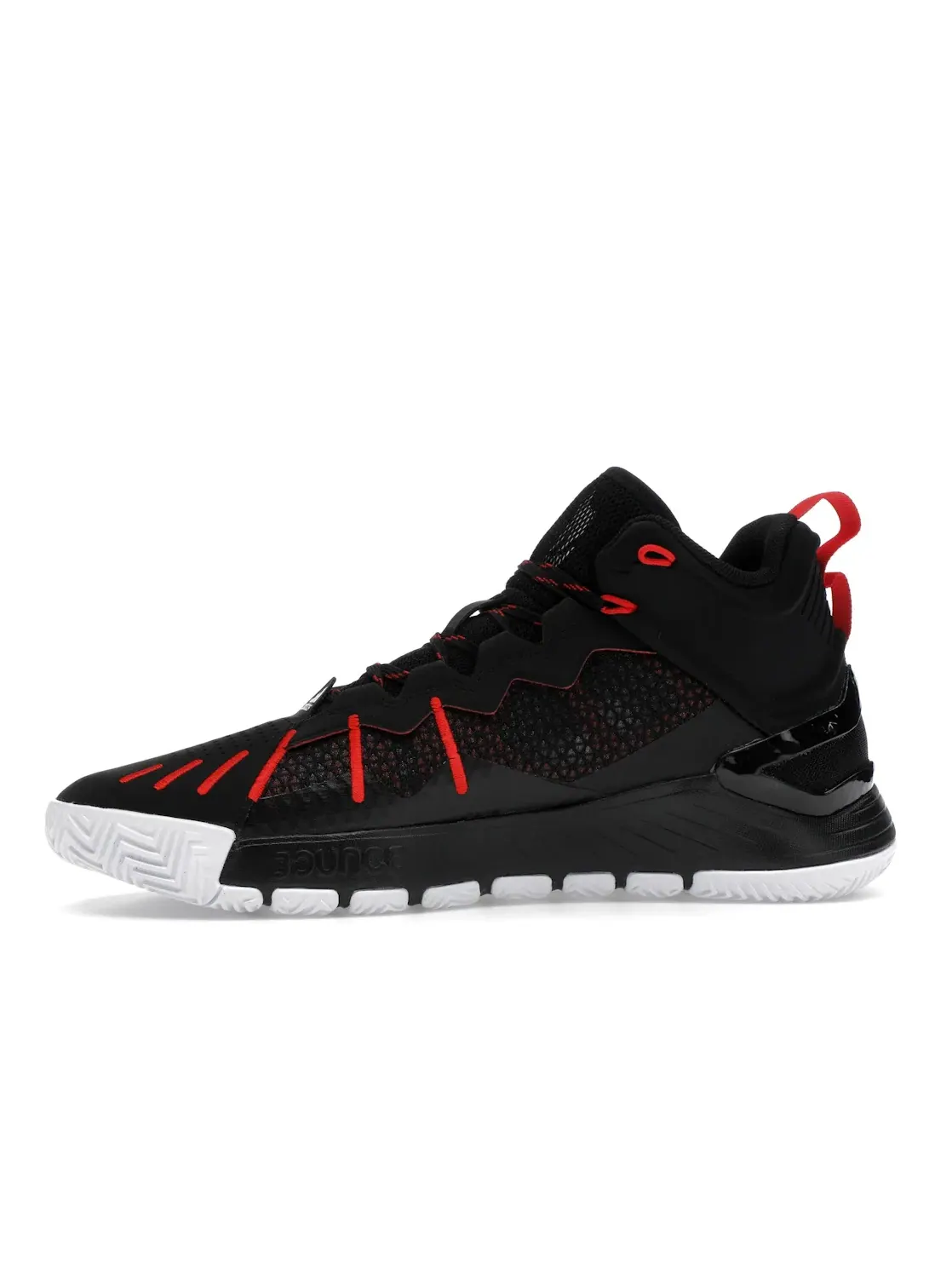 Мужские кроссовки для баскетбола Adidas D Rose Son of Chi — изображение 3 из 4, черный/красный/белый
