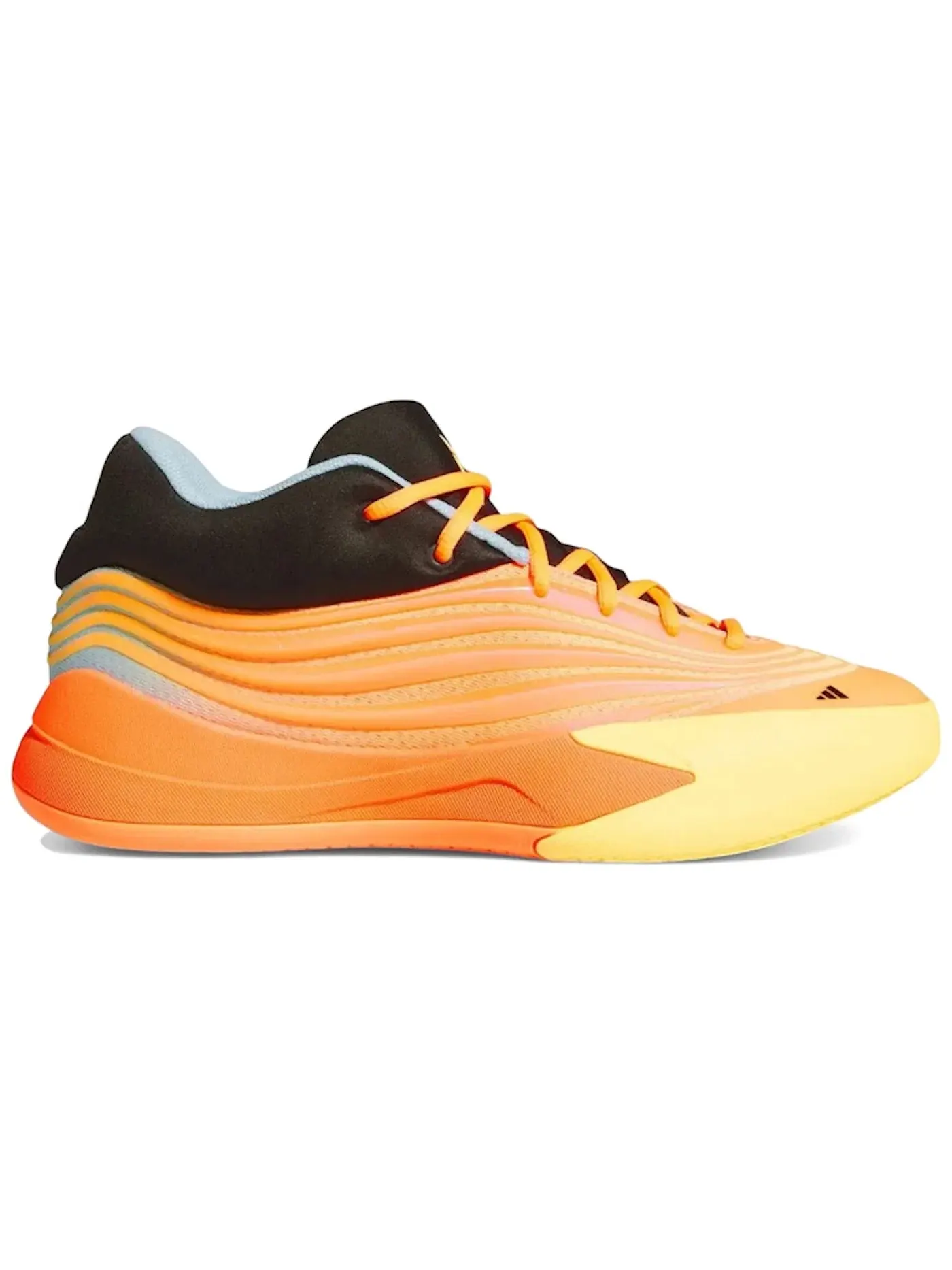 Мужские кроссовки для баскетбола Adidas Dame 10 — изображение 1 из 1, оранжевый//синий
