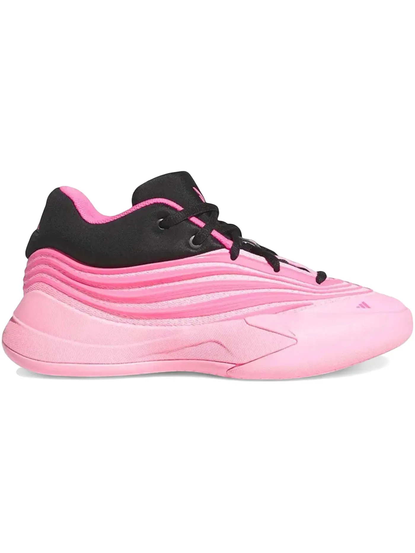 Детские кроссовки для мальчиков спортивные Adidas Dame 10 — изображение 1 из 1, розовый черный розовый