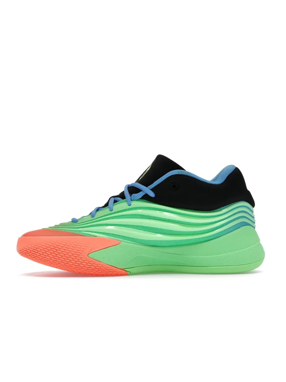 Мужские баскетбольные кроссовки с принтом Adidas Dame 10, Lime Burst — изображение 3 из 4