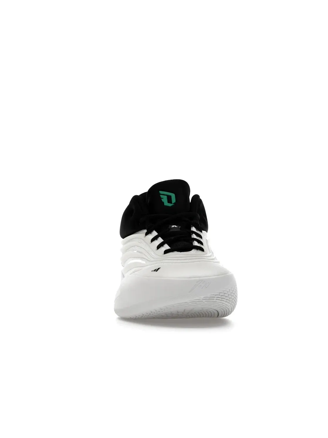 Мужские кроссовки для баскетбола Adidas Dame 10 — изображение 2 из 4, металлик/черный/зеленый