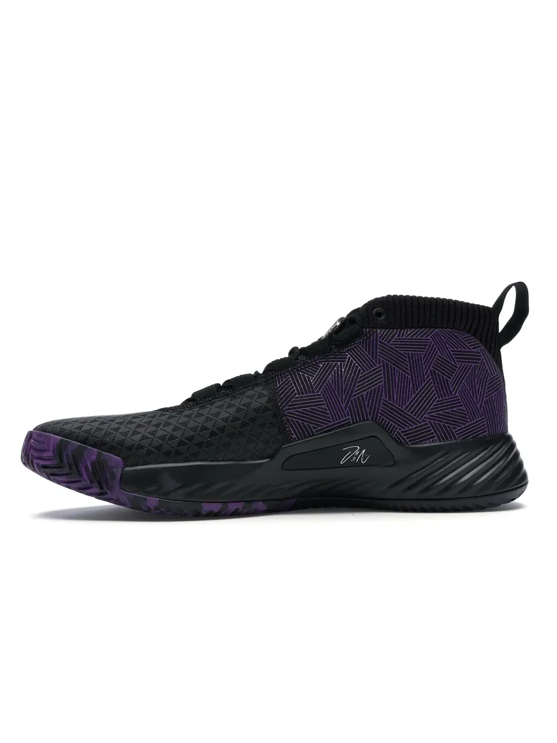 Мужские баскетбольные кроссовки с принтом Dame 5 Marvel Black Panther Adidas — изображение 3 из 4