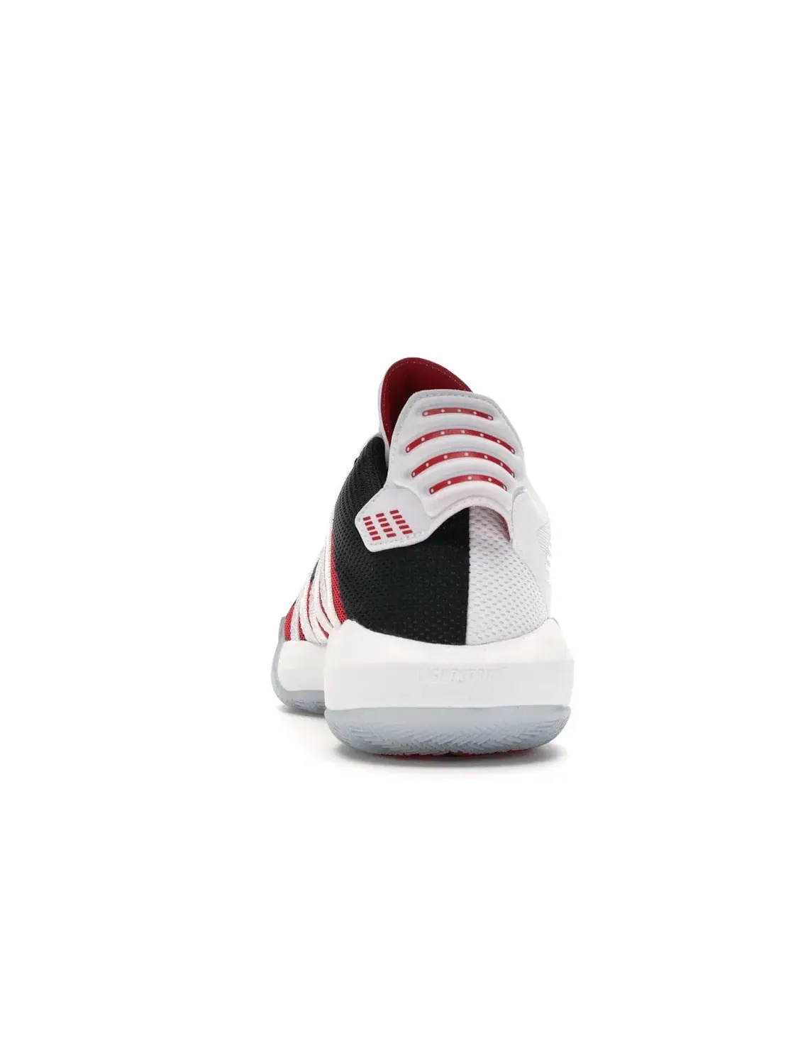 Мужские кроссовки для баскетбола с высокими характеристиками Adidas Dame 6 — изображение 4 из 4, белый//черный