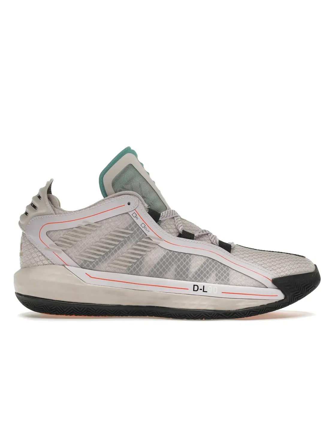 Мужские кроссовки для баскетбола Adidas Dame 6 — изображение 1 из 4, фиолетовый/фиолетовый