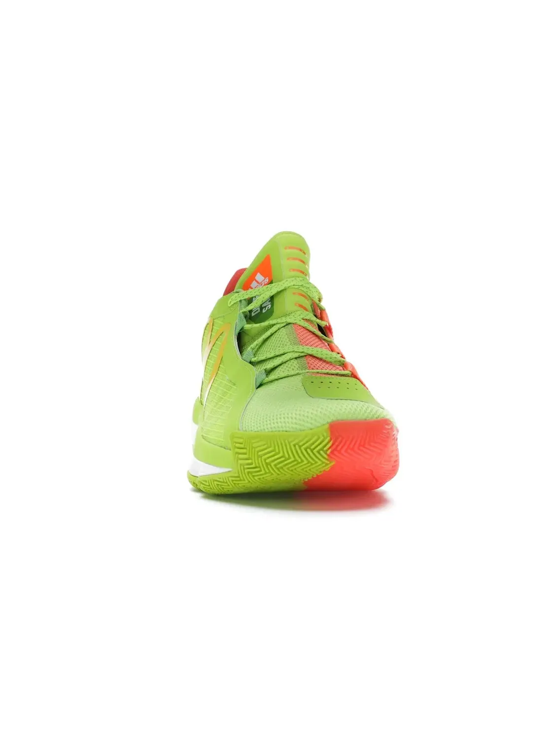 Мужские кроссовки с принтом Adidas Dame 6 — изображение 2 из 4, зеленый желтый оранжевый