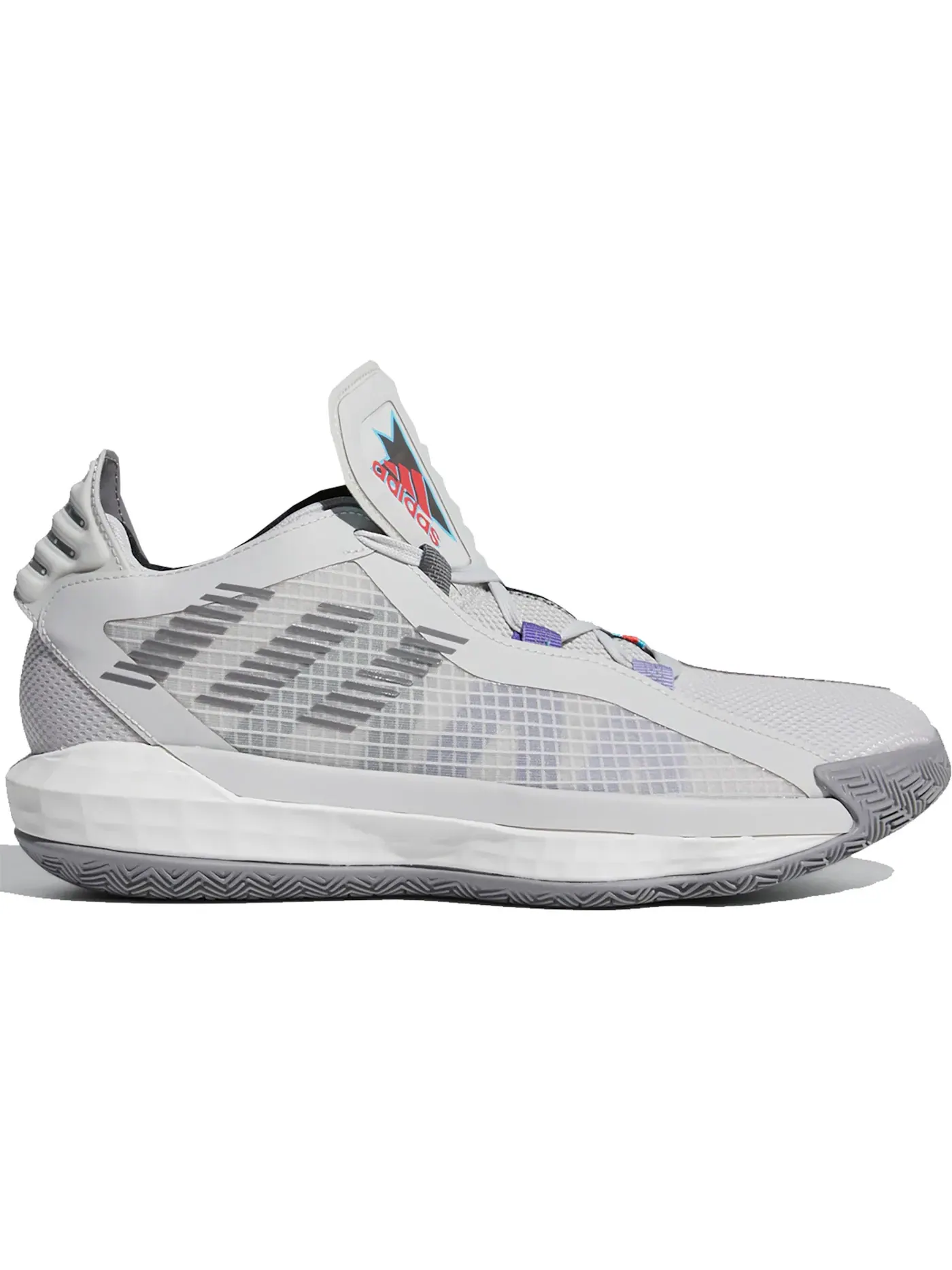 Мужские кроссовки с принтом Adidas Dame 6 Playoffs — изображение 1 из 1