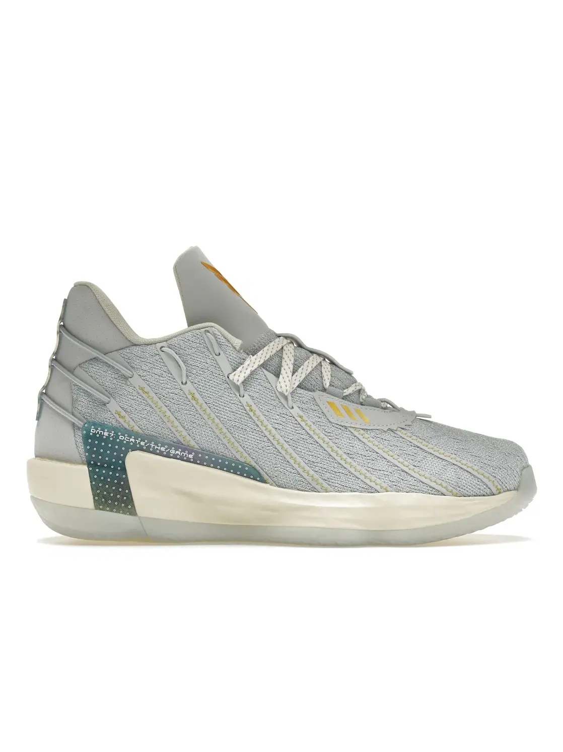 Мужские кроссовки с рождественским дизайном Adidas Dame 7 — изображение 1 из 4
