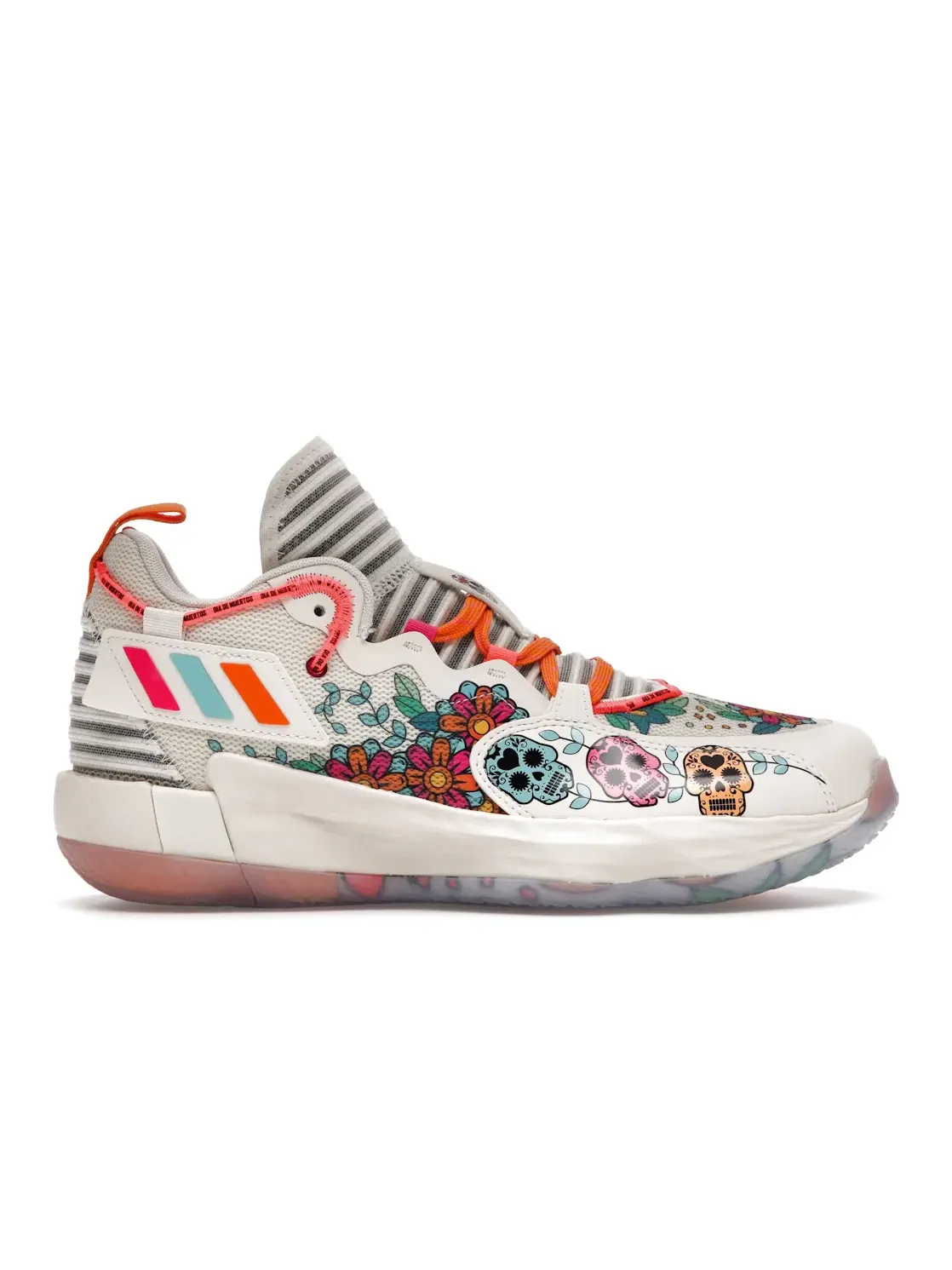 Мужские кроссовки для баскетбола с принтом Adidas Dame 7 EXTPLY — изображение 1 из 4