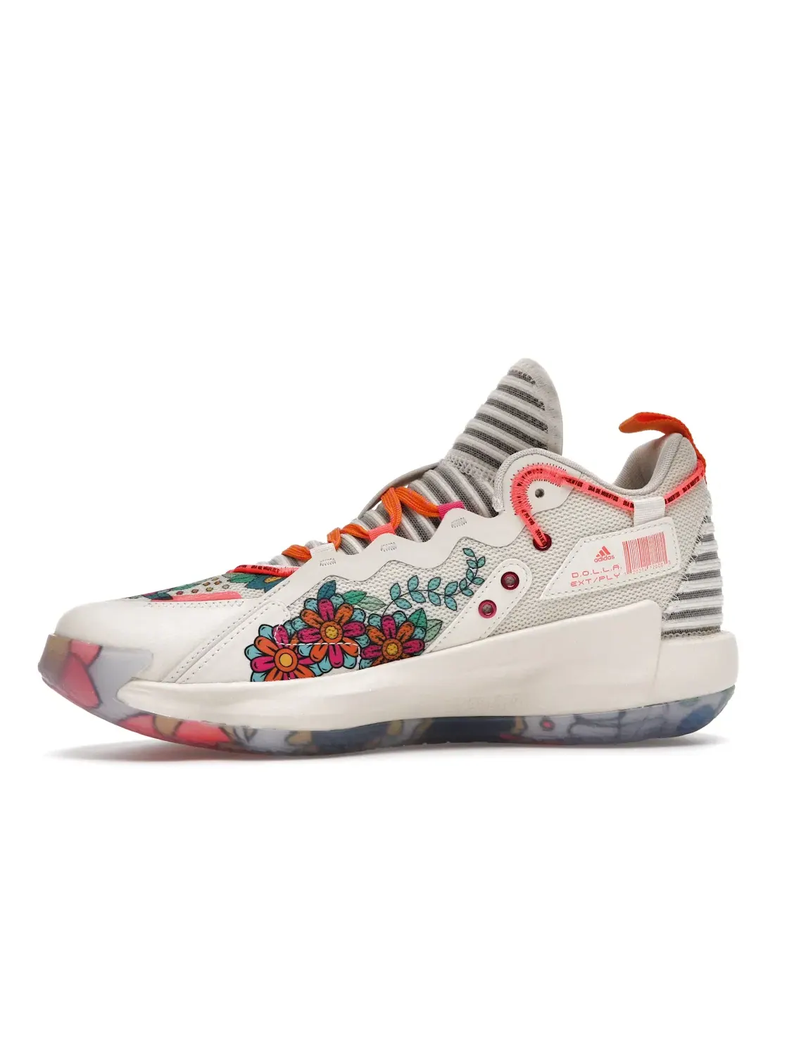 Мужские кроссовки для баскетбола с принтом Adidas Dame 7 EXTPLY — изображение 3 из 4