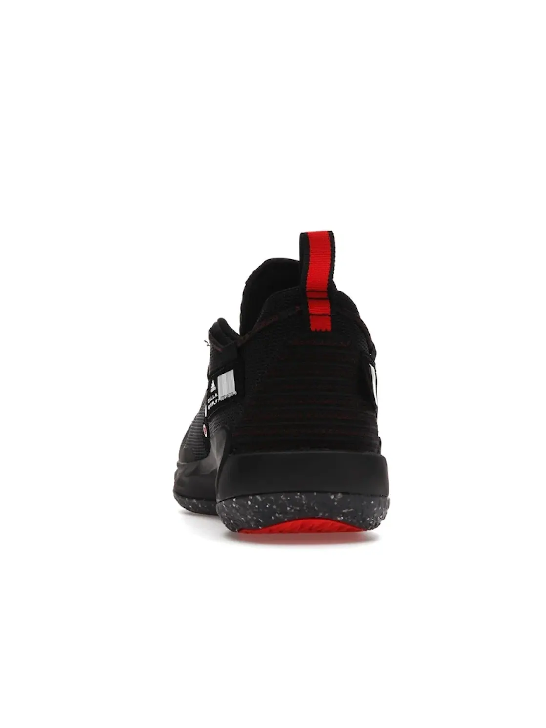 Мужские кроссовки для баскетбола с амортизацией Bounce Adidas Dame 7 Adidas — изображение 4 из 4, черный/белый/красный