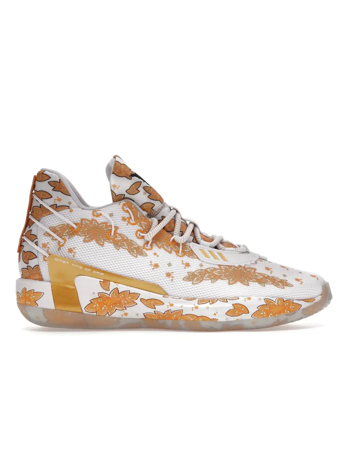 Мужские кроссовки для баскетбола с принтом Adidas Dame 7 Adidas — изображение 1 из 4