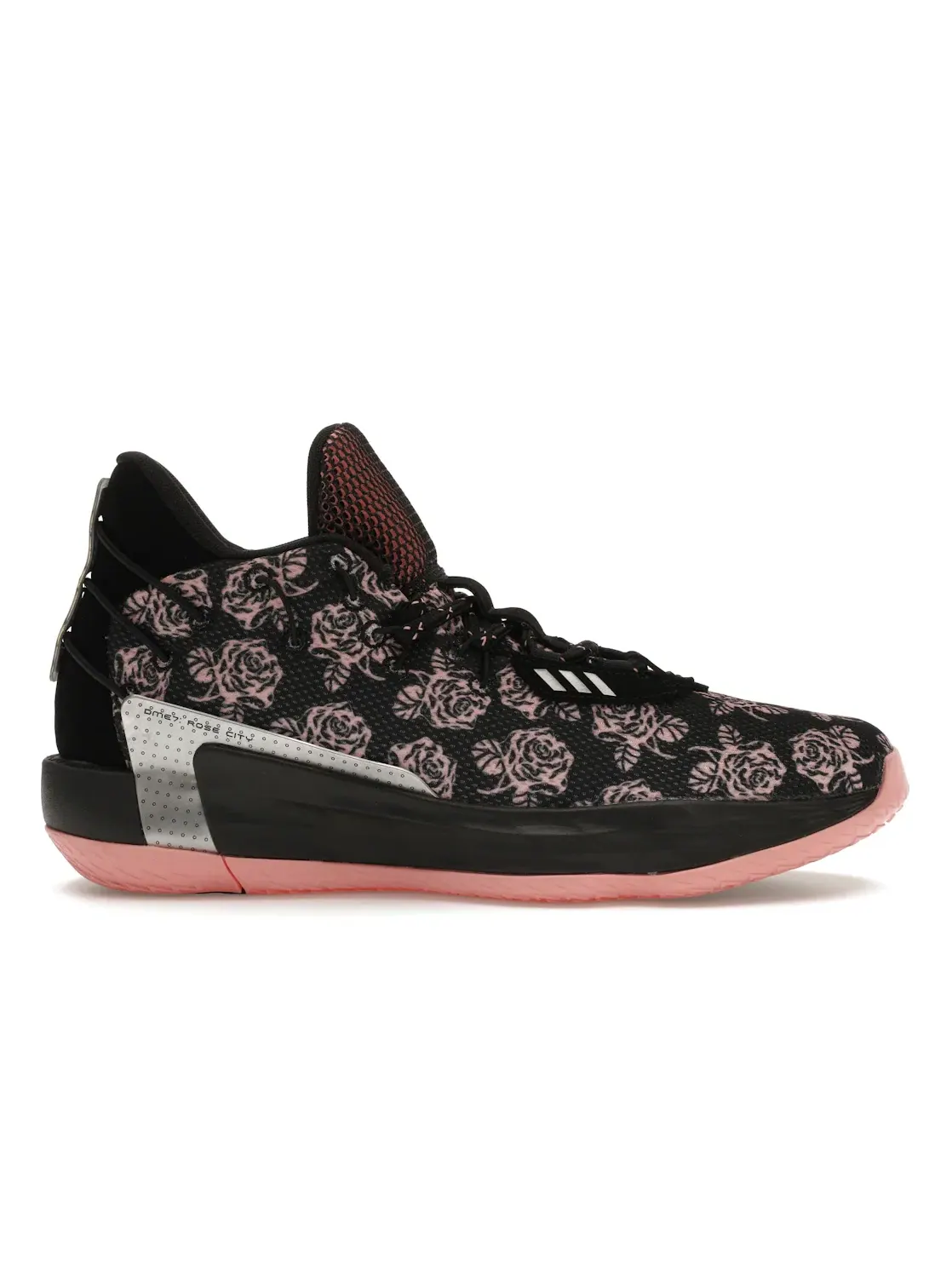 Мужские кроссовки для баскетбола с цветочным принтом Adidas Dame 7 — изображение 1 из 4