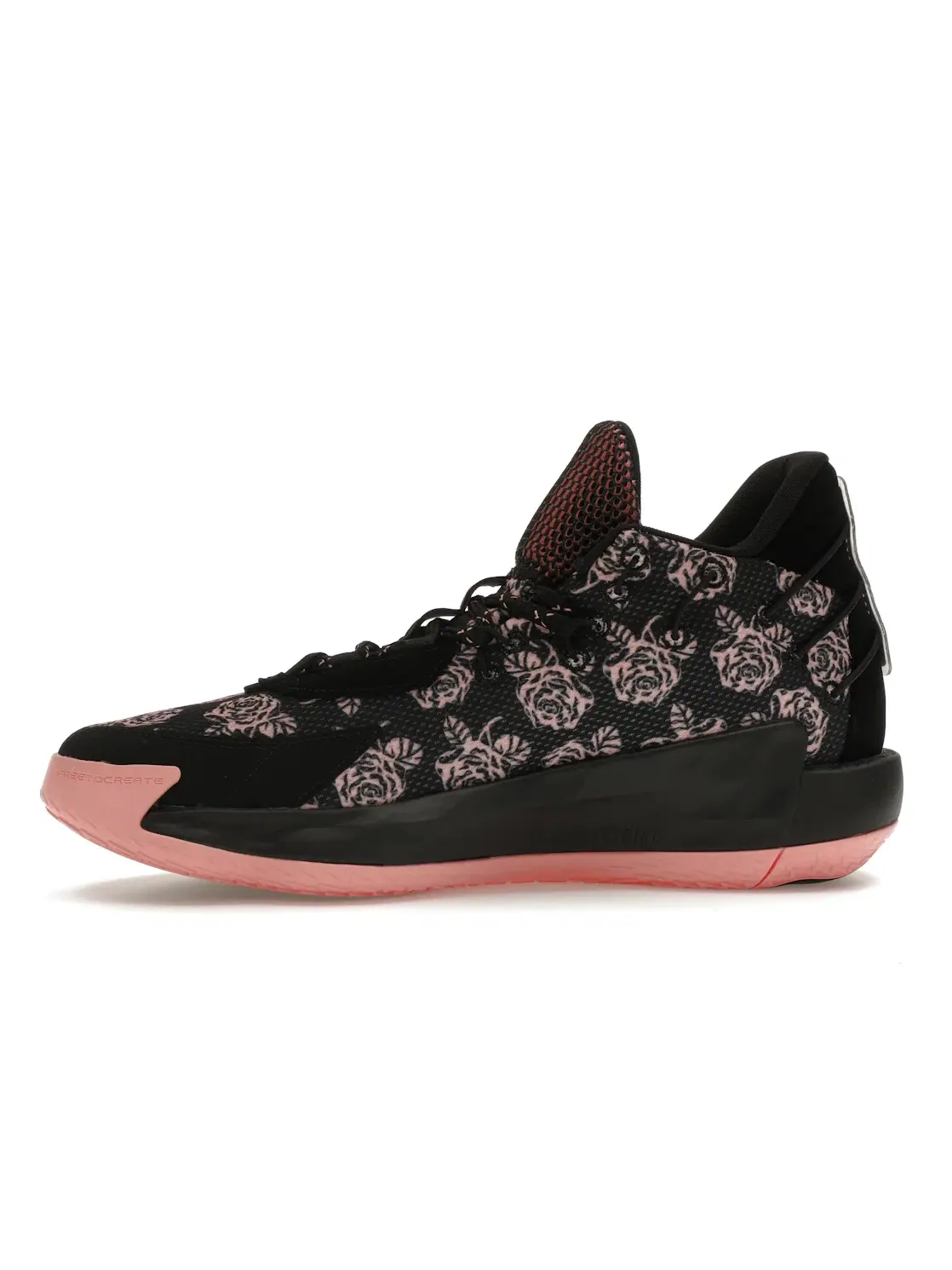 Мужские кроссовки для баскетбола с цветочным принтом Adidas Dame 7 — изображение 3 из 4