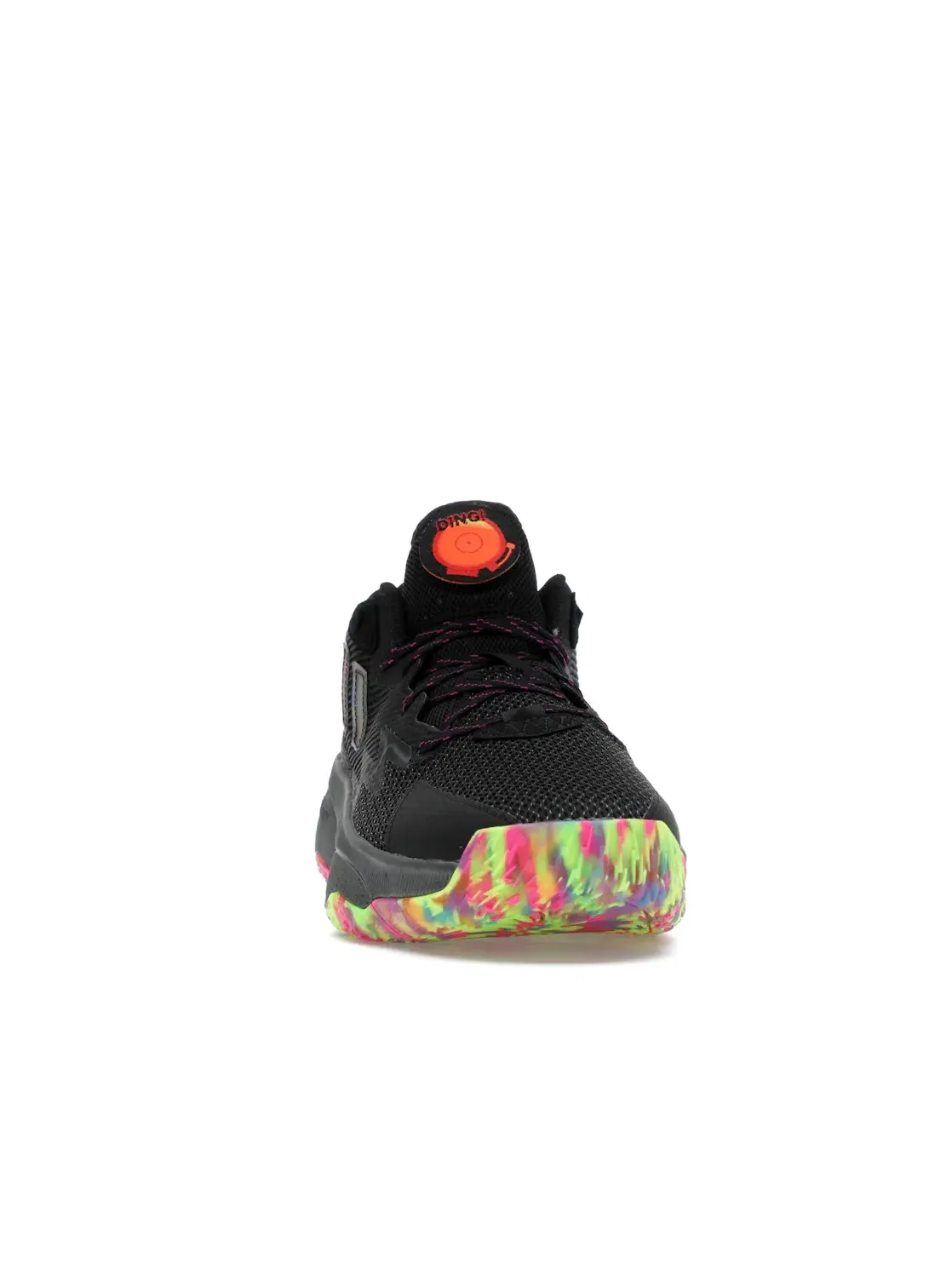 Кроссовки для баскетбола с поддержкой Adidas Dame 8 Adidas — изображение 2 из 4, черный/серый/голубой