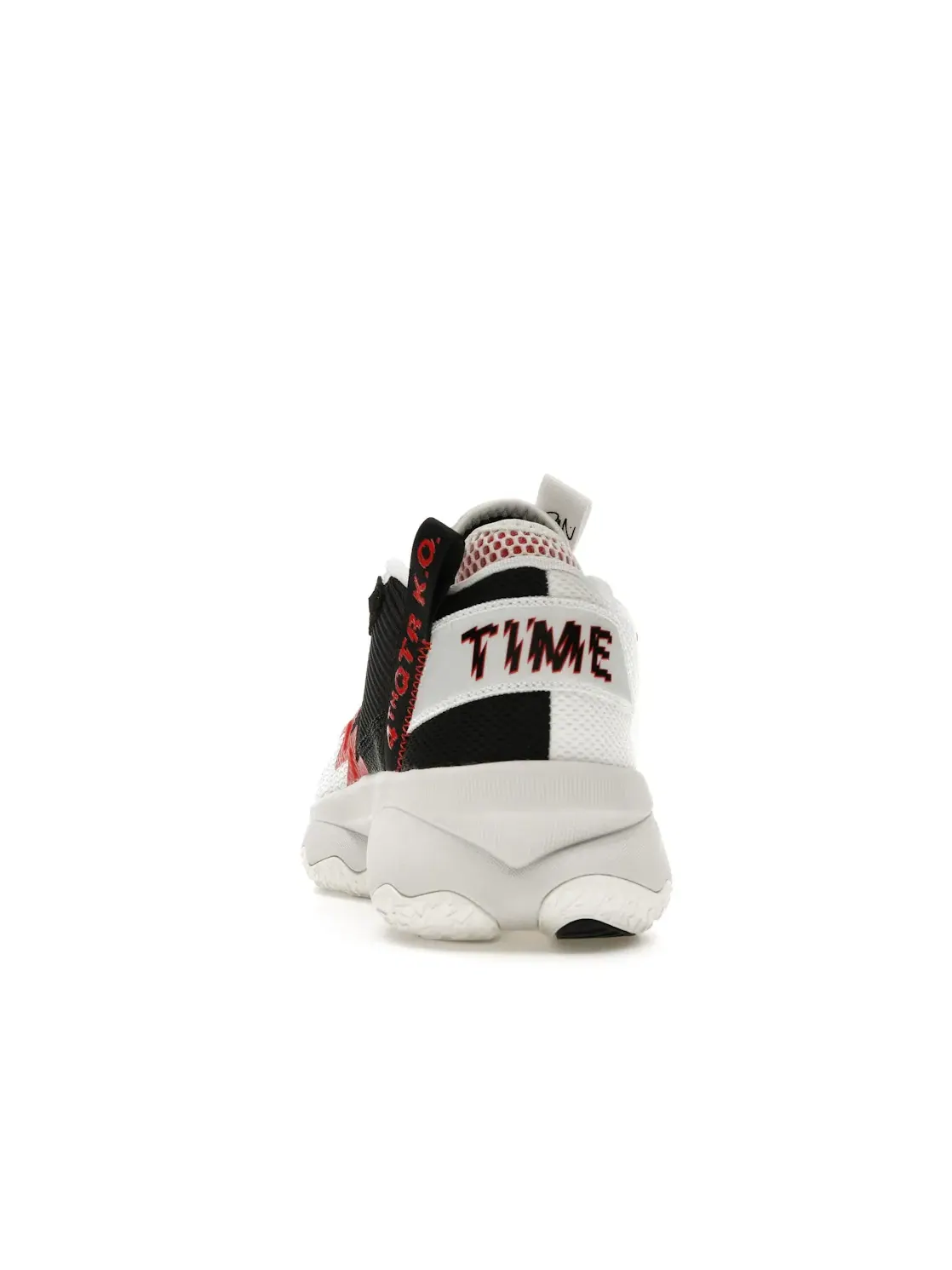 Мужские кроссовки для баскетбола с амортизацией Bounce Pro Adidas Dame 8 — изображение 4 из 4, белый/черный/красный