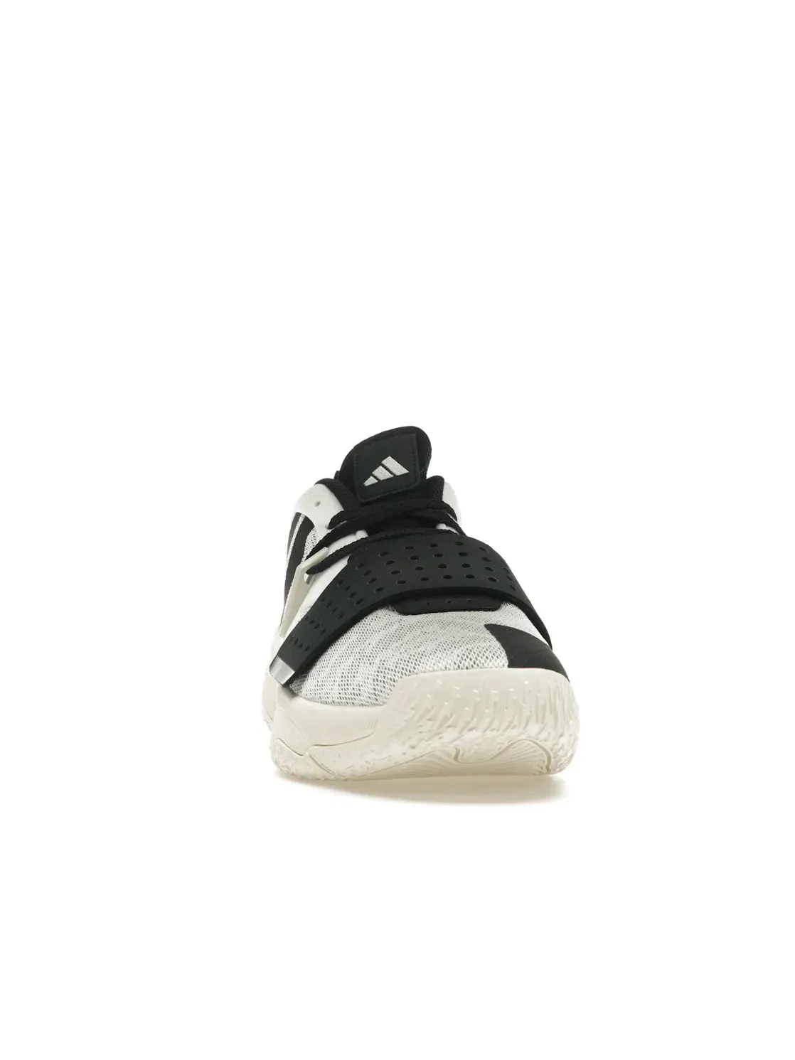 Мужские кроссовки для баскетбола с высокой амортизацией Adidas Dame 8 EXTPLY — изображение 2 из 4, белый/черный/белый