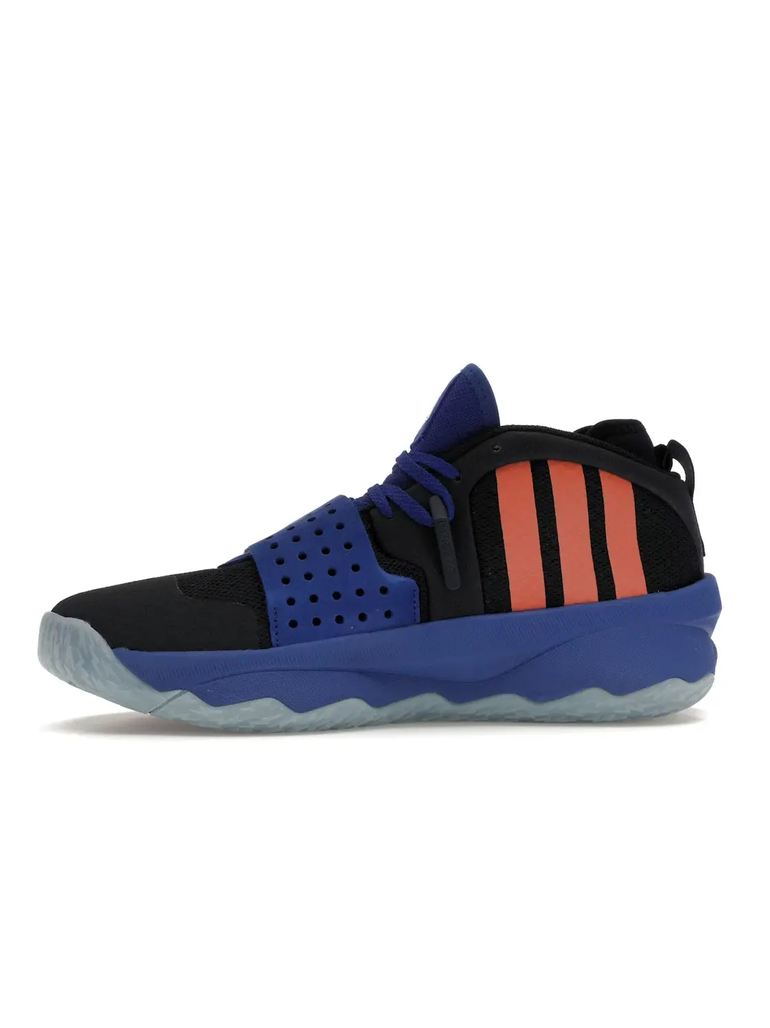 Мужские кроссовки для баскетбола с поддержкой Adidas Dame 8 EXTPLY — изображение 3 из 4, черный