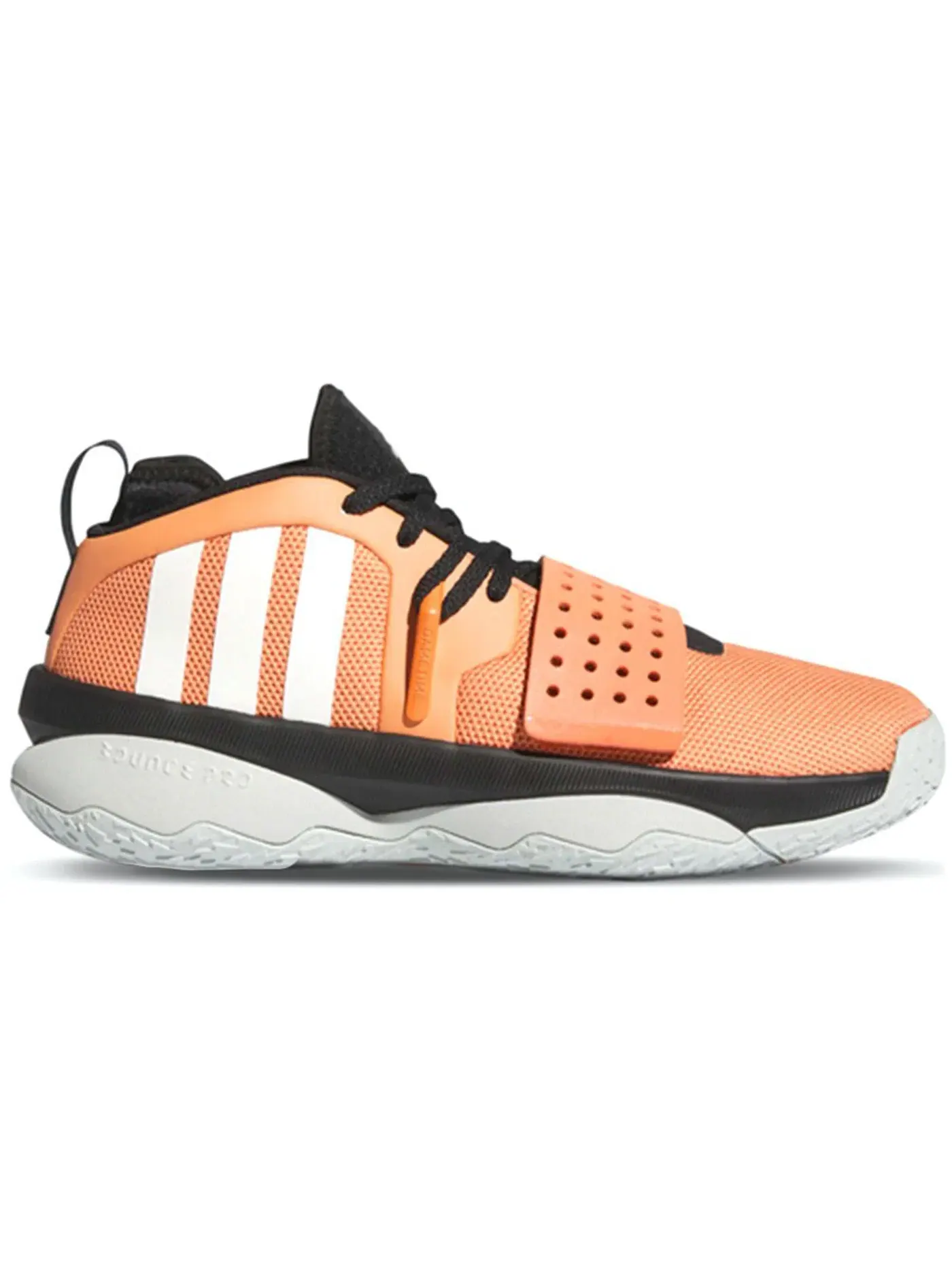Мужские кроссовки для баскетбола Adidas Dame 8 EXTPLY — изображение 1 из 1, белый/серебристый
