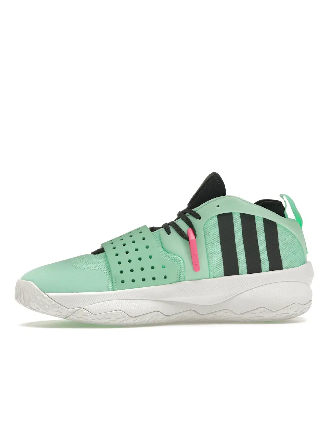 Мужские кроссовки для баскетбола Dame 8 EXTPLY Adidas — изображение 3 из 4, серый/белый