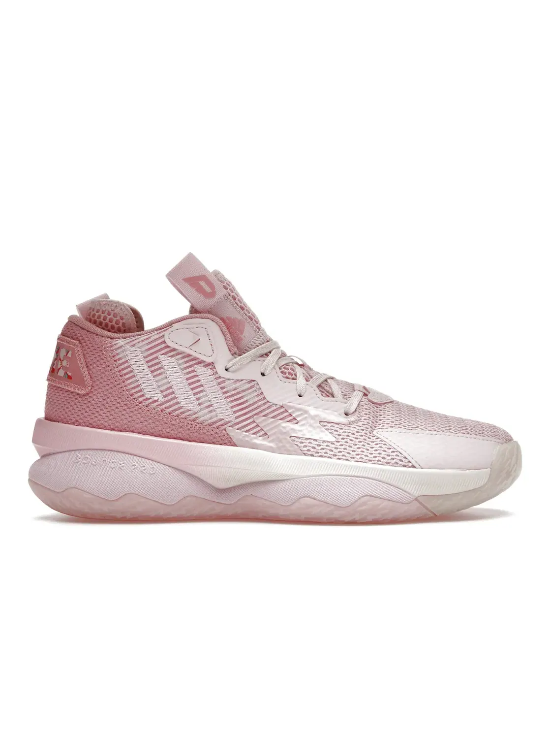 Мужские баскетбольные кроссовки с принтом Adidas Dame 8 — изображение 1 из 4