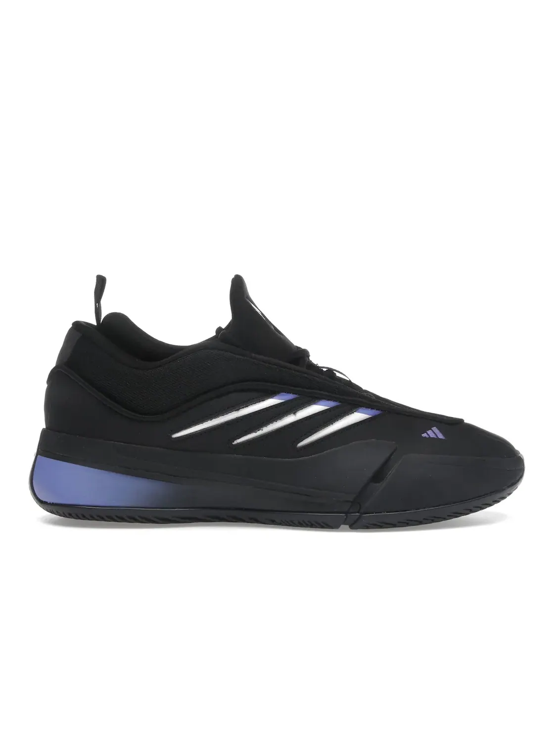 Мужские кроссовки для баскетбола Adidas Dame 9 — изображение 1 из 4, черный/белый/синий