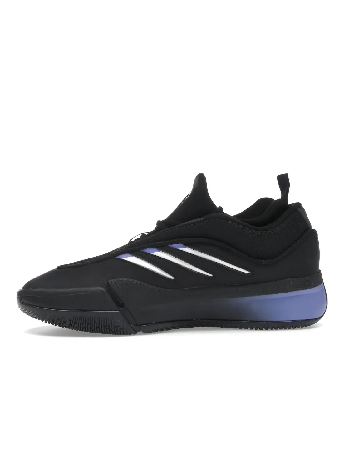 Мужские кроссовки для баскетбола Adidas Dame 9 — изображение 3 из 4, черный/белый/синий