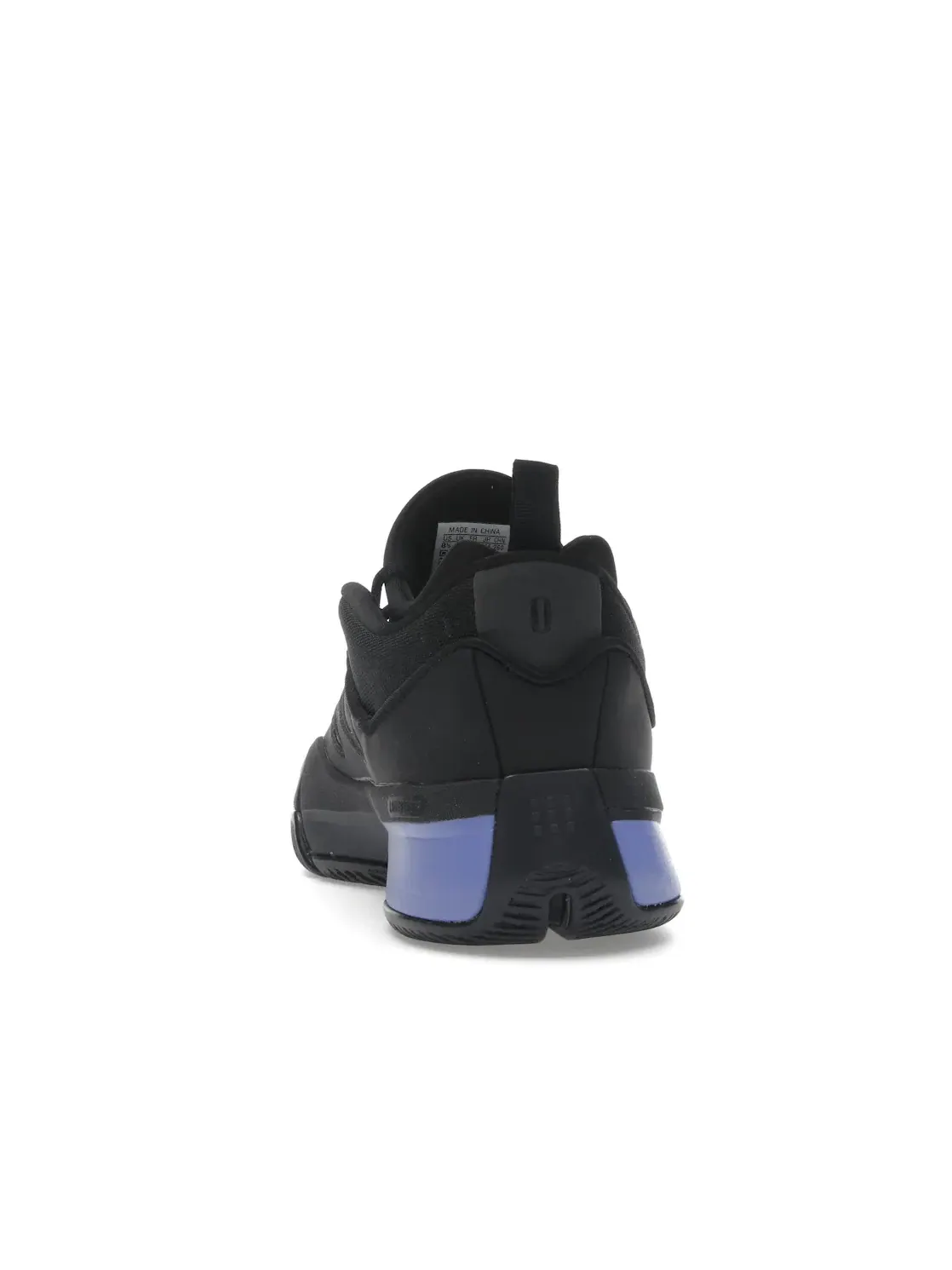 Мужские кроссовки для баскетбола Adidas Dame 9 — изображение 4 из 4, черный/белый/синий