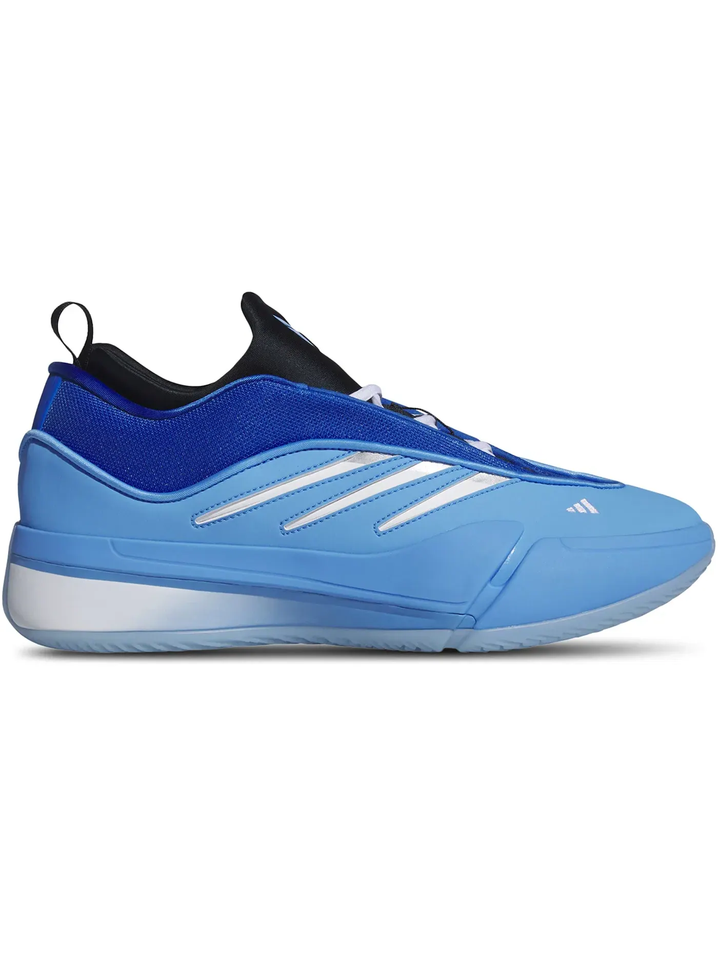 Мужские кроссовки для баскетбола Adidas Dame 9 — изображение 1 из 1, синий/белый