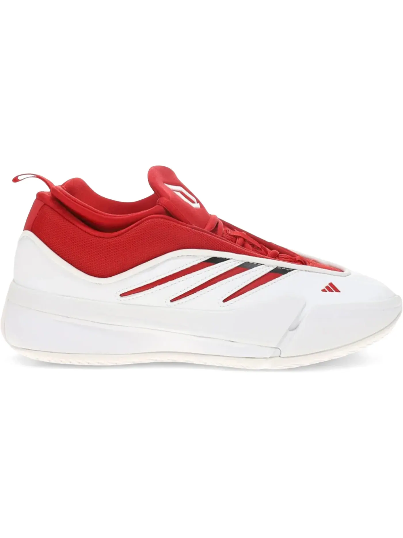 Мужские кроссовки для баскетбола Adidas Dame 9 — изображение 1 из 1, красный/белый
