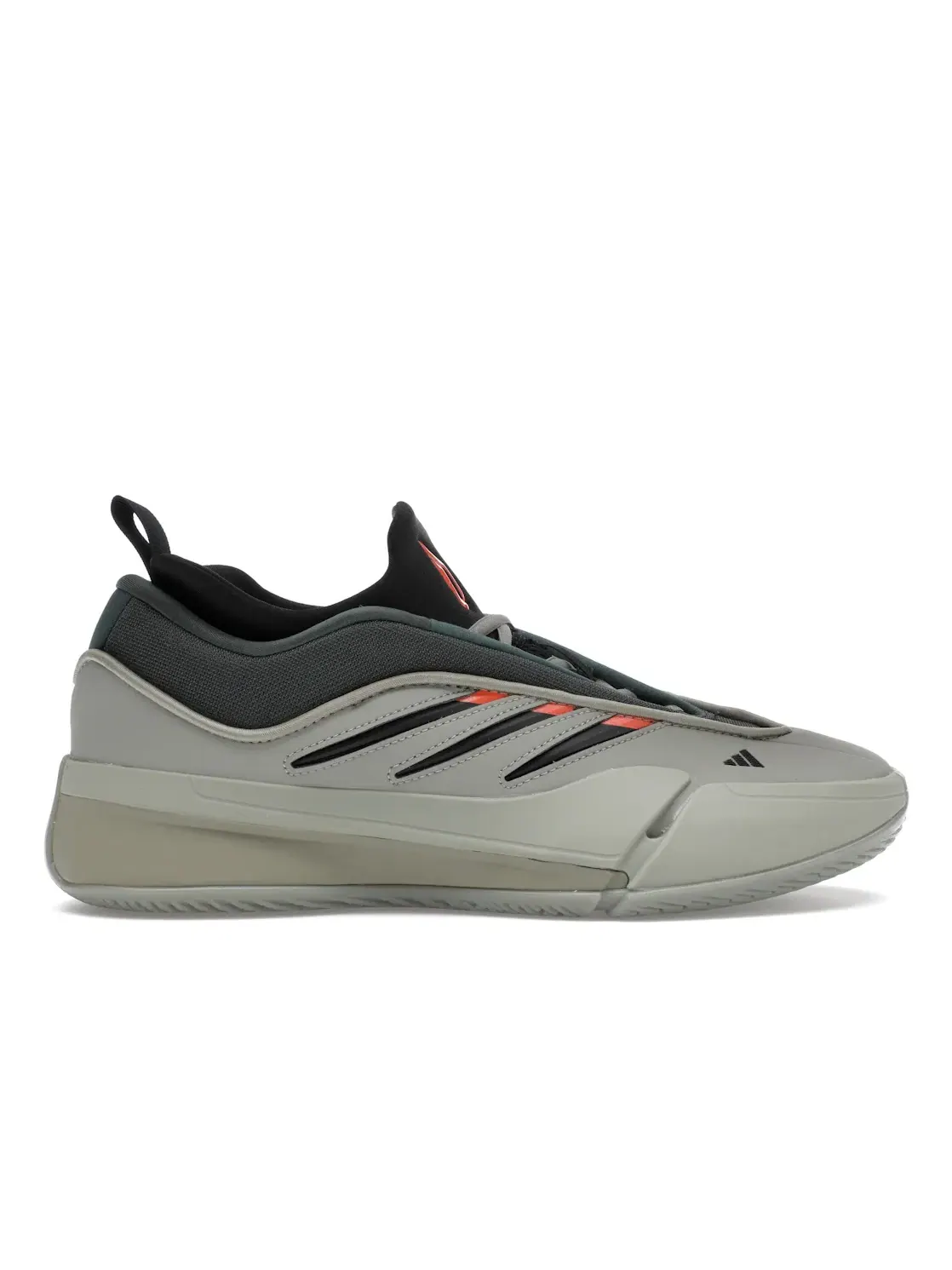 Мужские кроссовки для баскетбола Adidas Dame 9 — изображение 1 из 4, серебристый//оранжевый