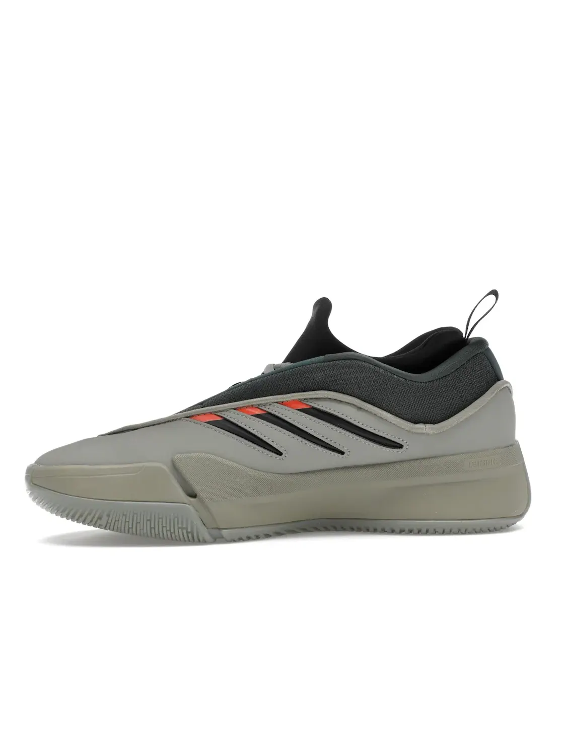 Мужские кроссовки для баскетбола Adidas Dame 9 — изображение 3 из 4, серебристый//оранжевый