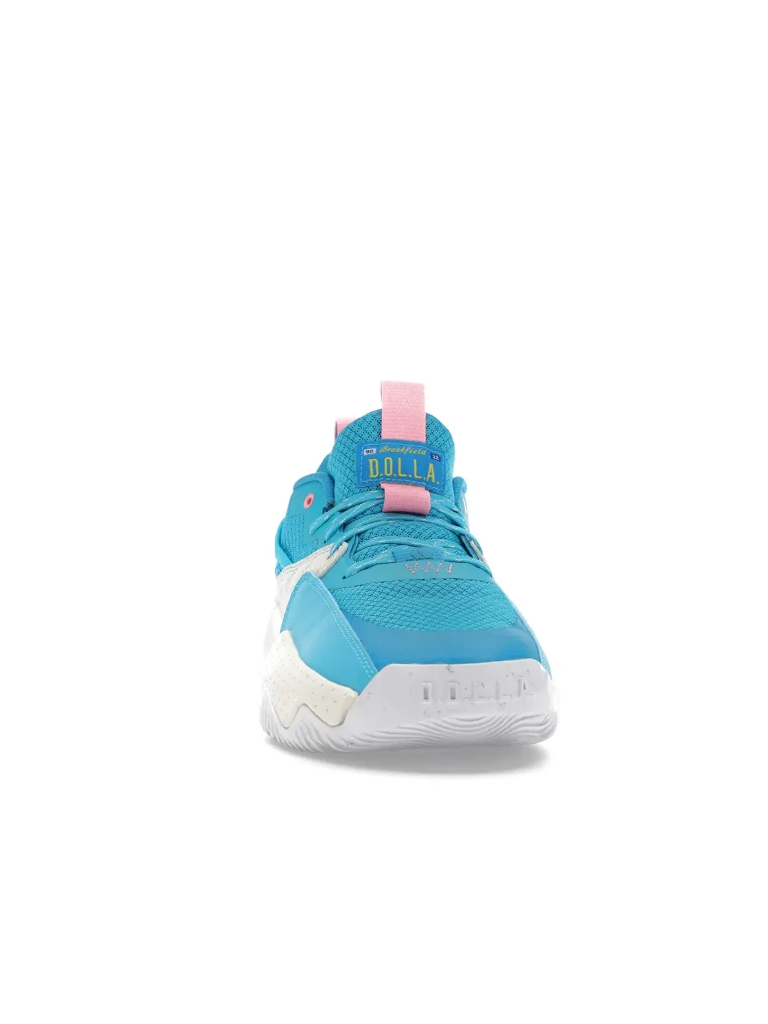 Мужские кроссовки баскетбольные Adidas Dame Certfied EXTPLY 2.0 — изображение 2 из 4, голубой/белый/голубой